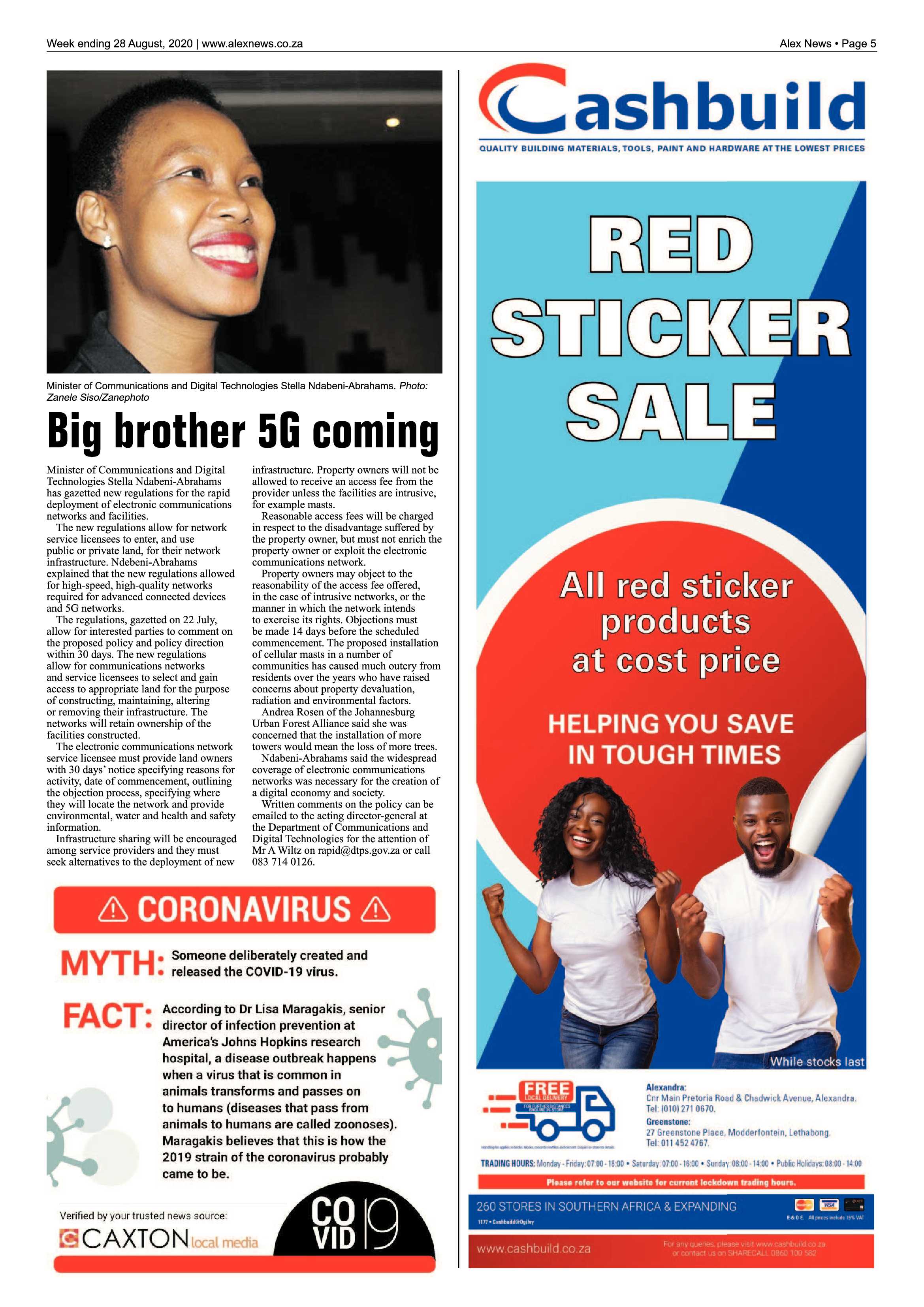 Alex News 28 August 2020 page 5