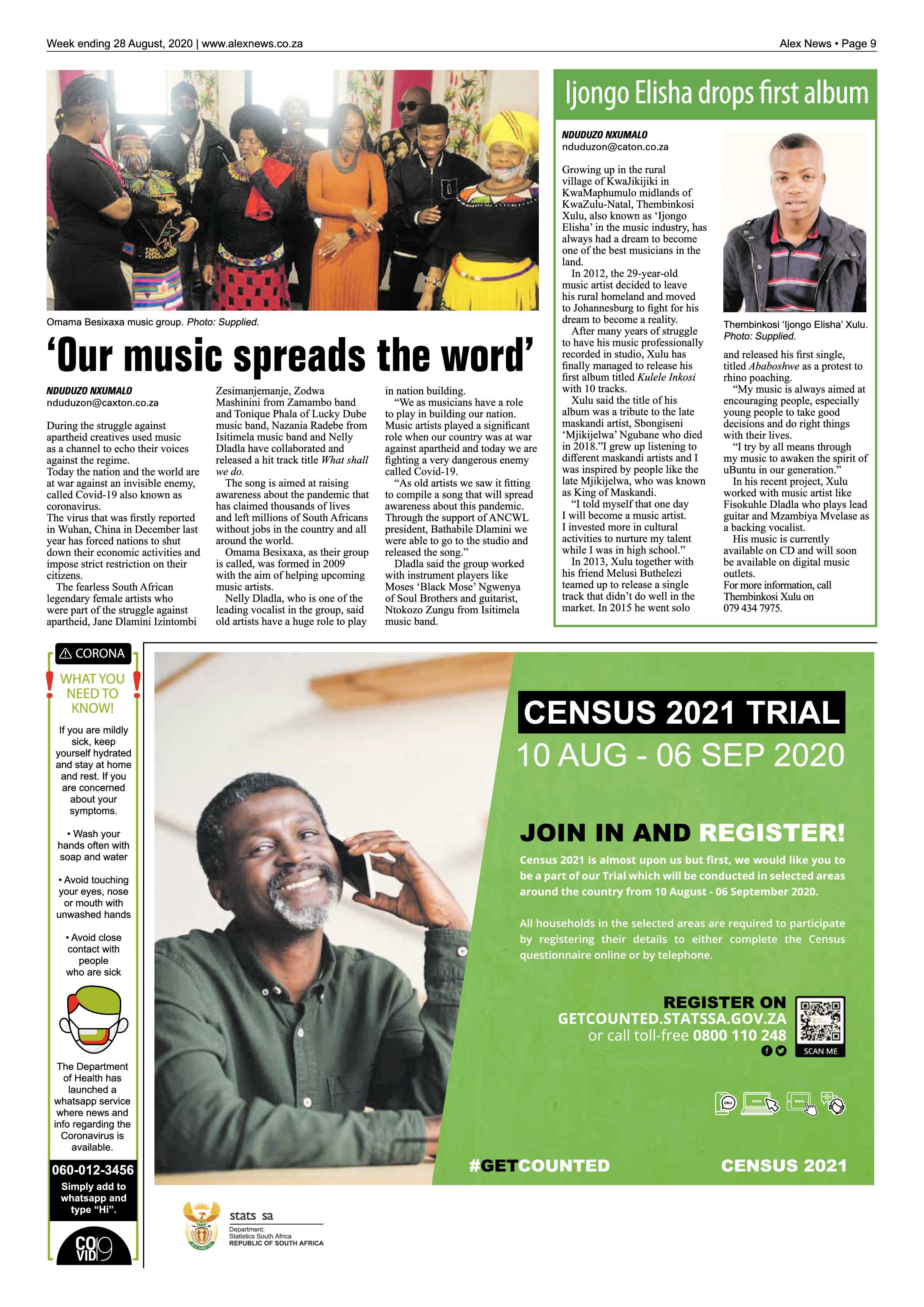 Alex News 28 August 2020 page 9