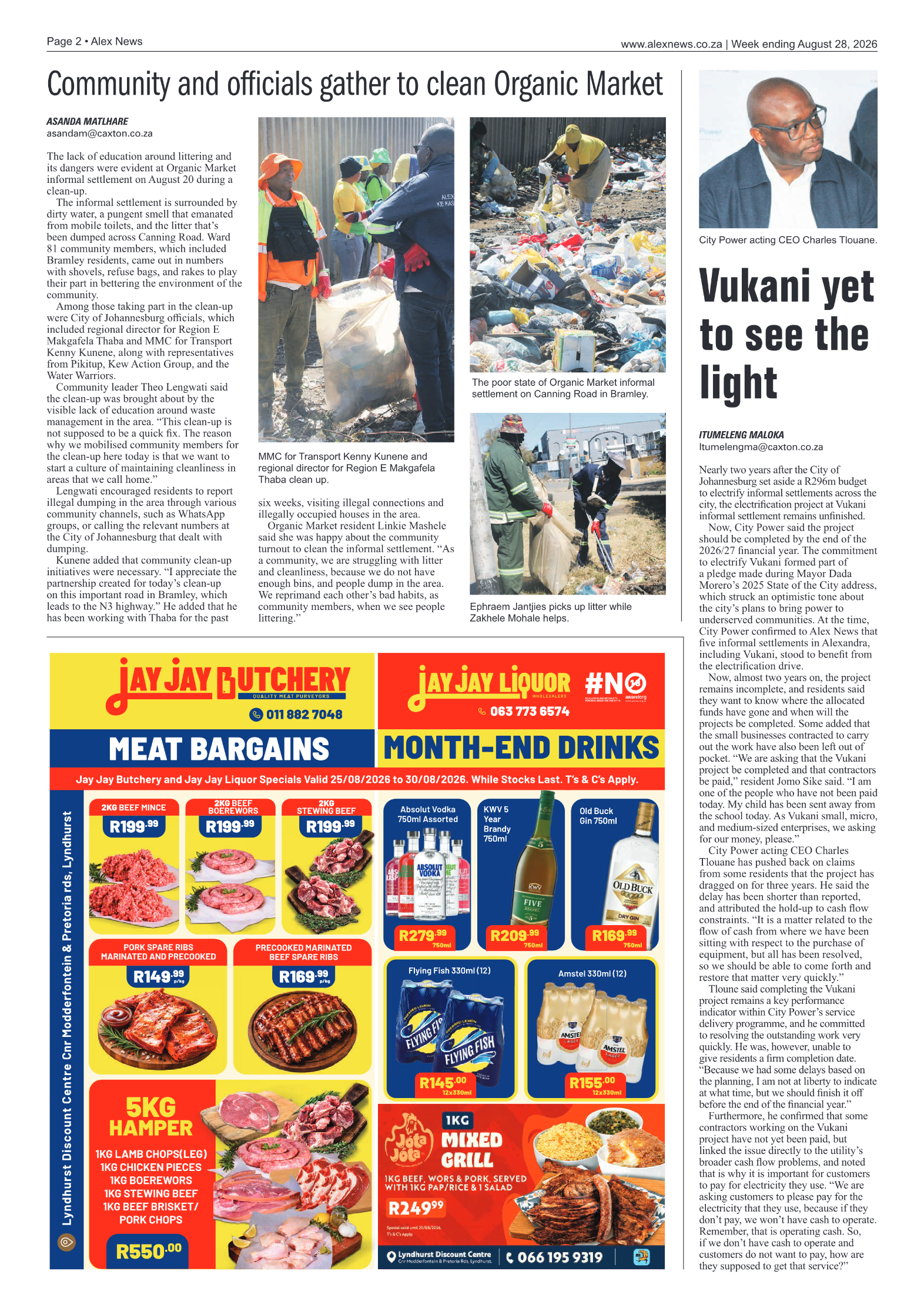 Alex News 28 August 2026 page 2