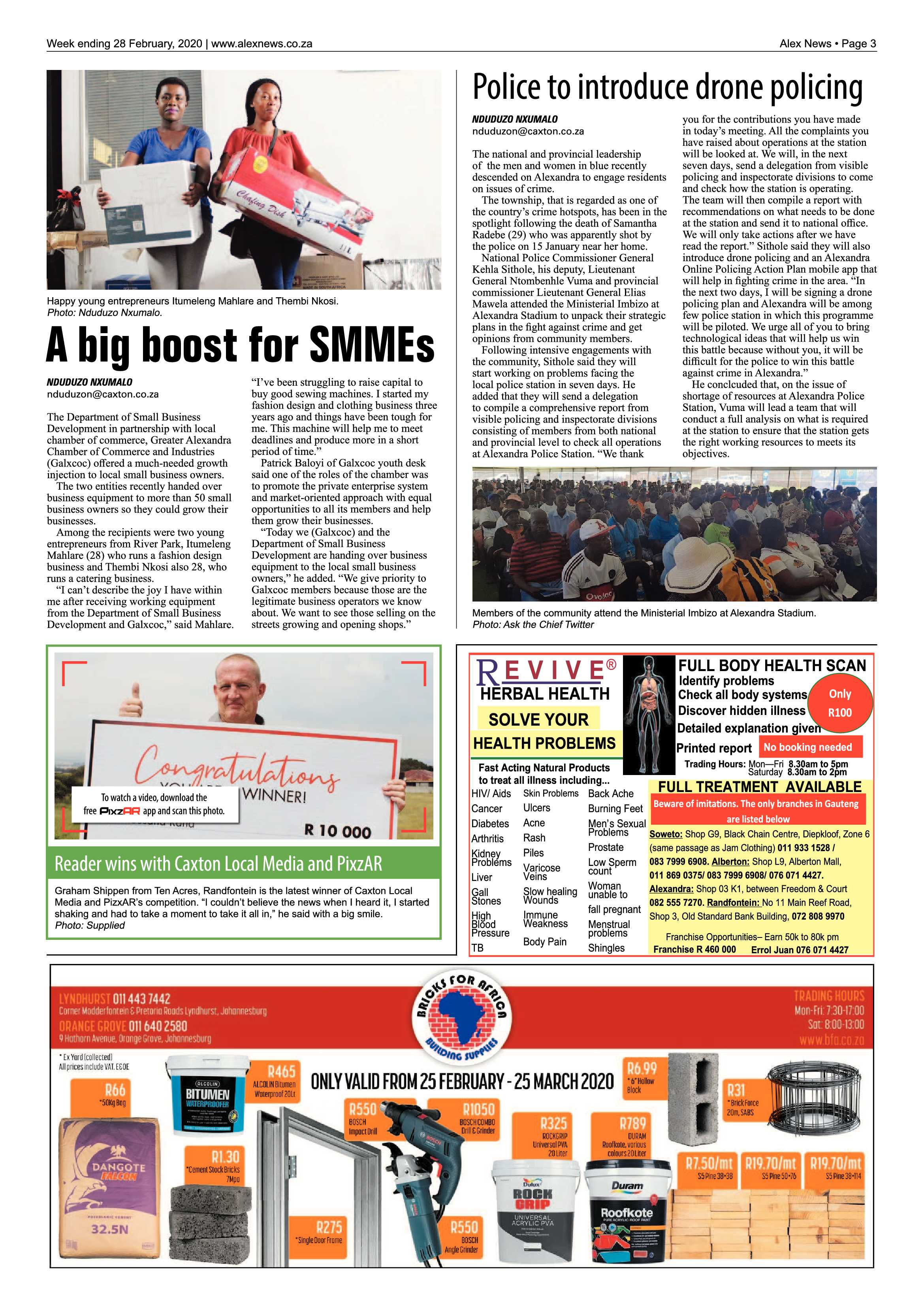 Alex News 28 February 2020 page 3