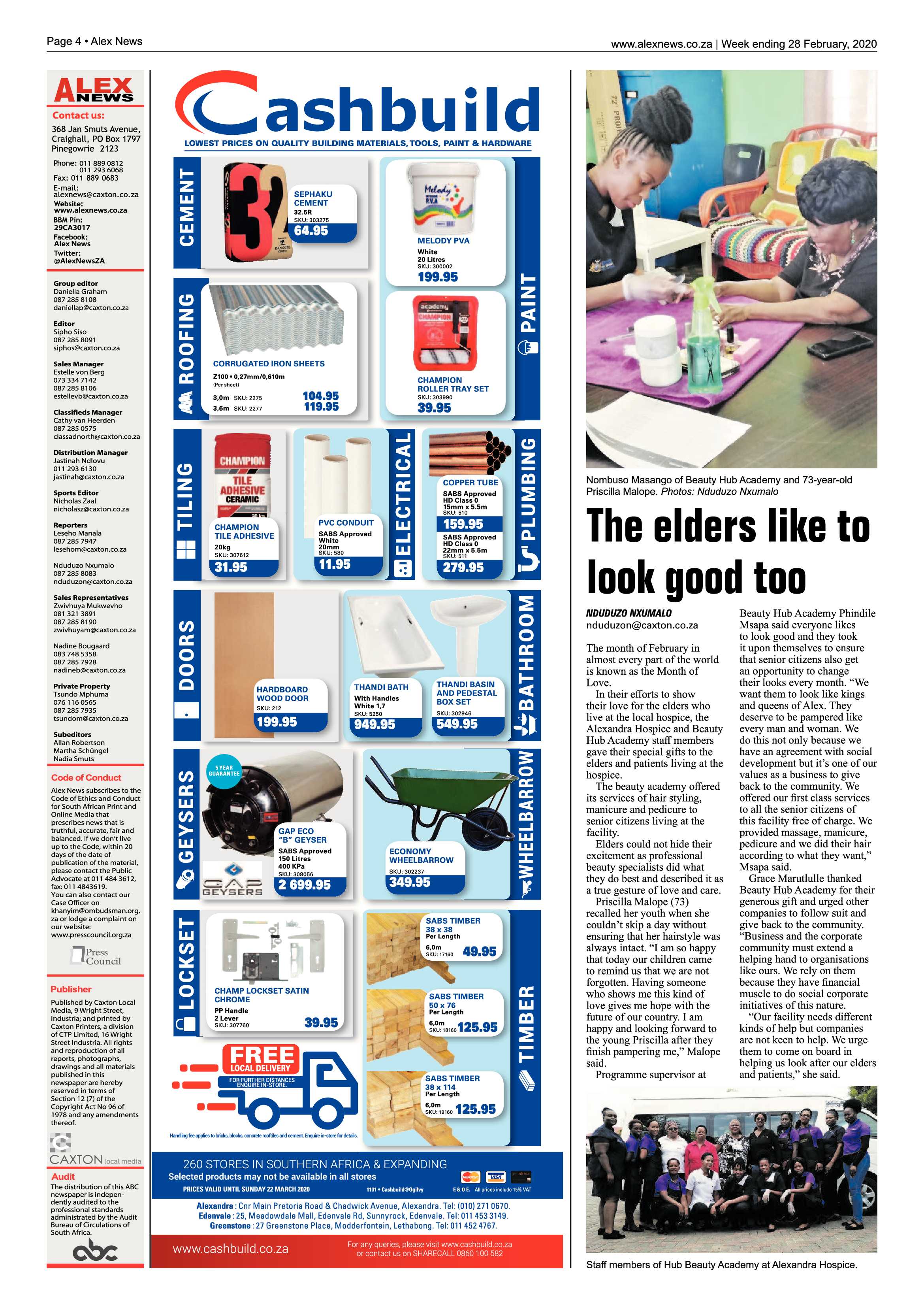 Alex News 28 February 2020 page 4
