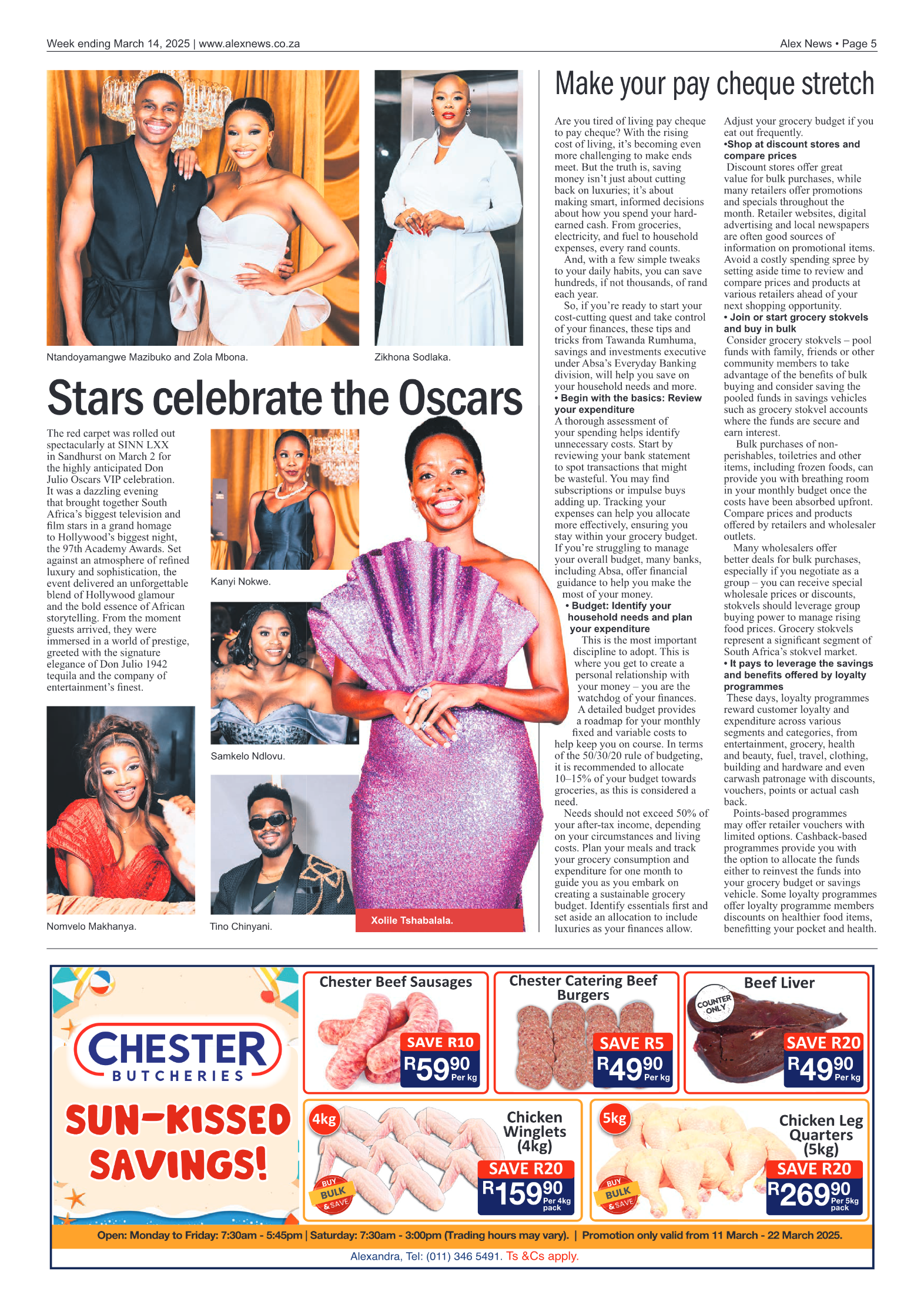 Alex News 14 March 2025 page 5