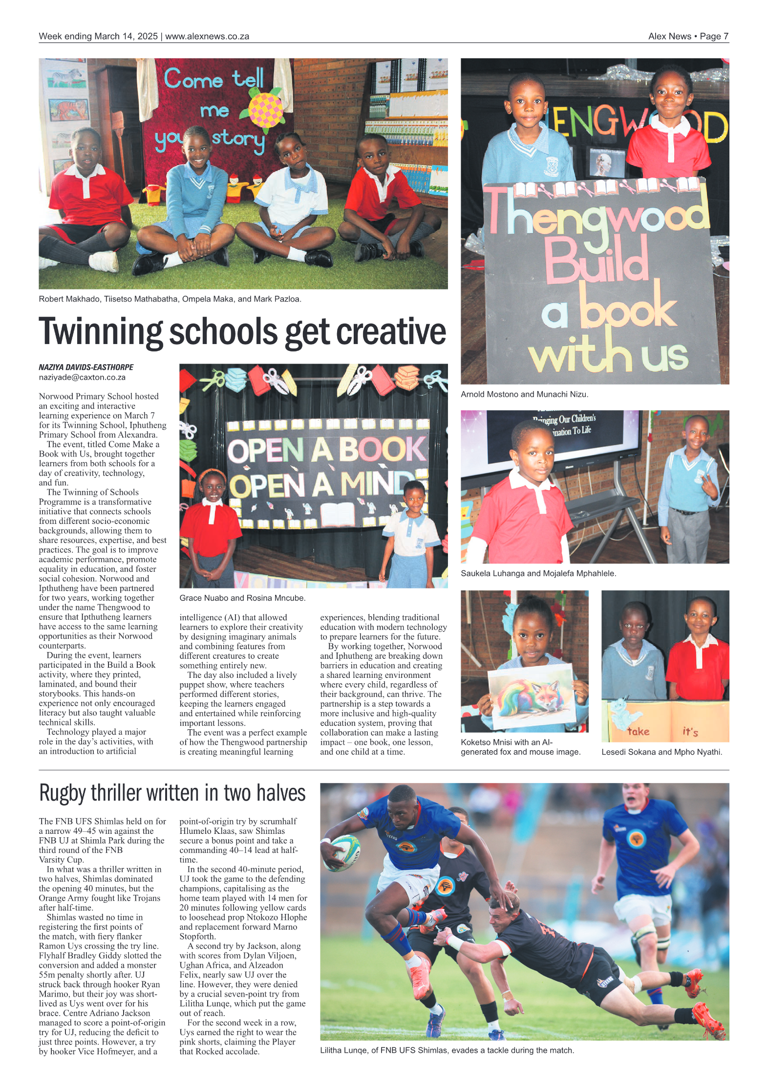 Alex News 14 March 2025 page 7