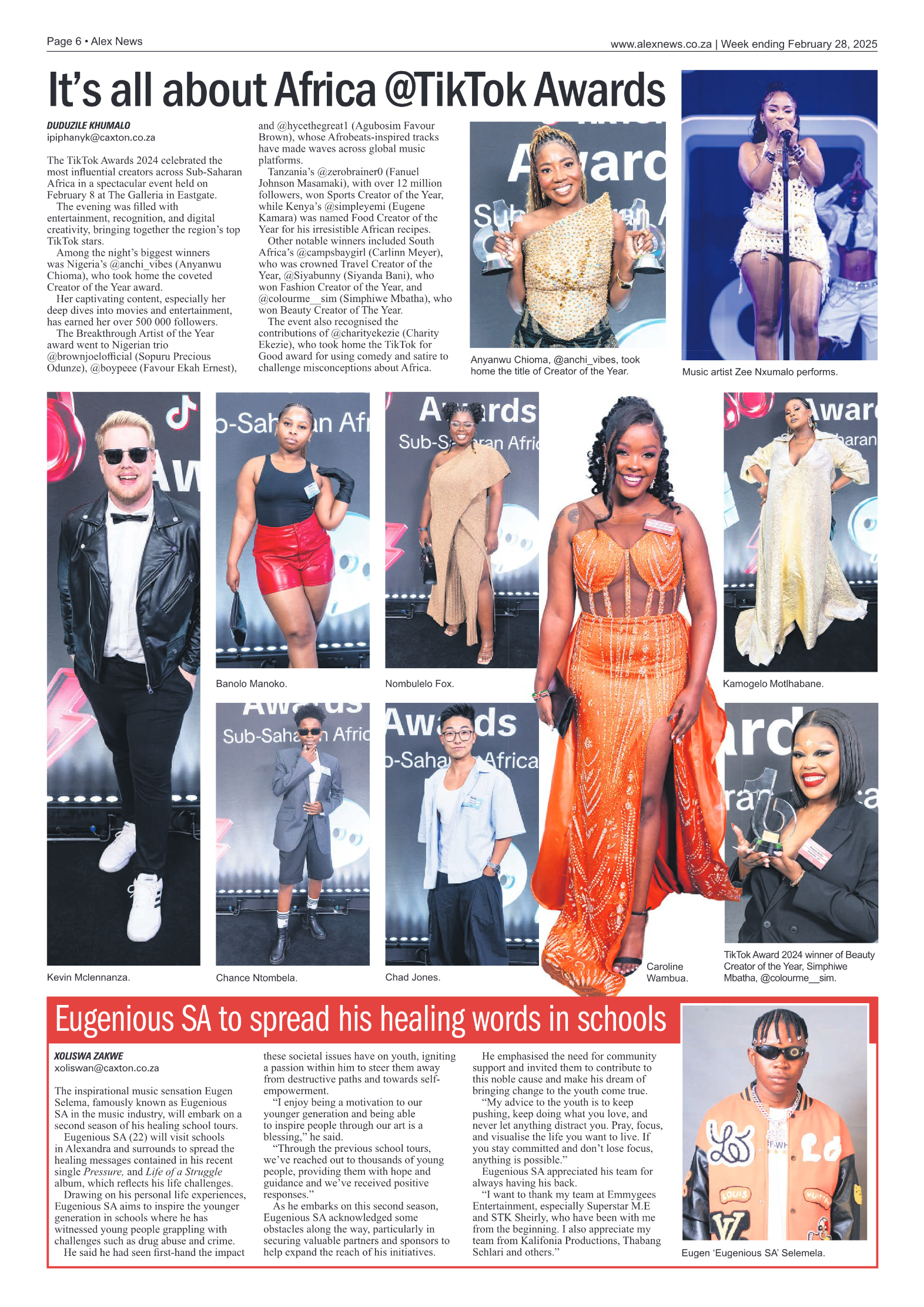 Alex News 28 February 2025 page 6