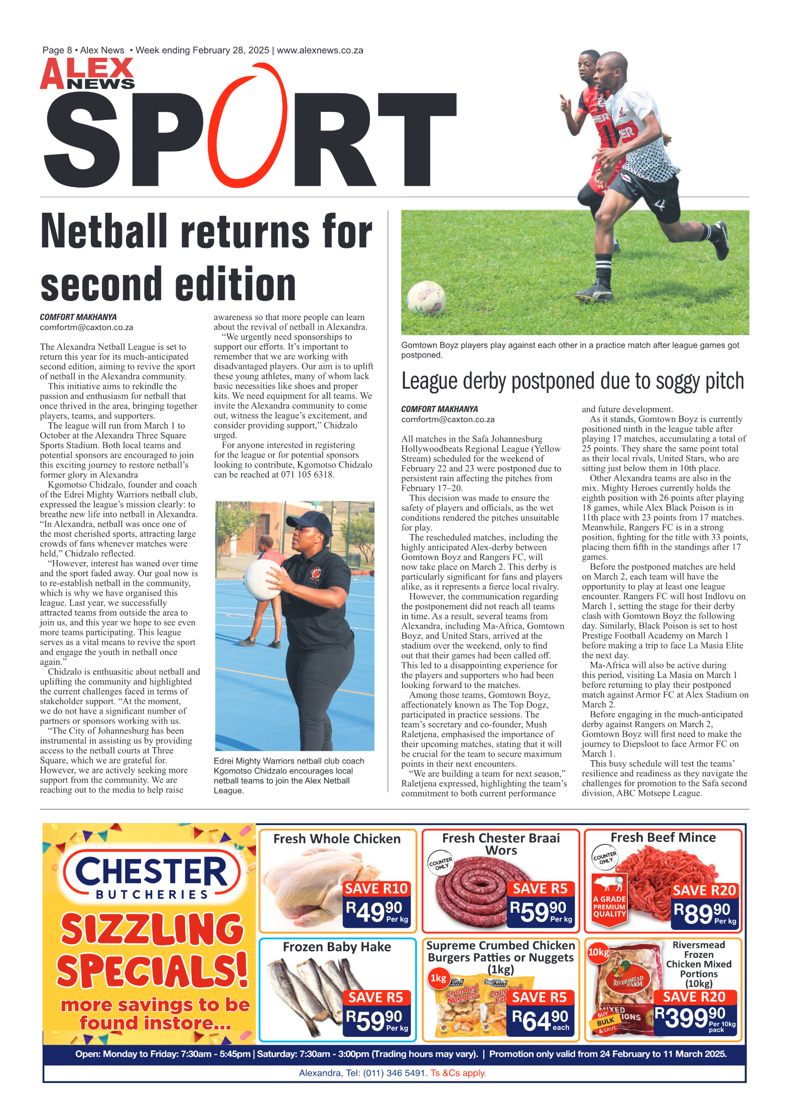 Alex News 28 February 2025 page 8