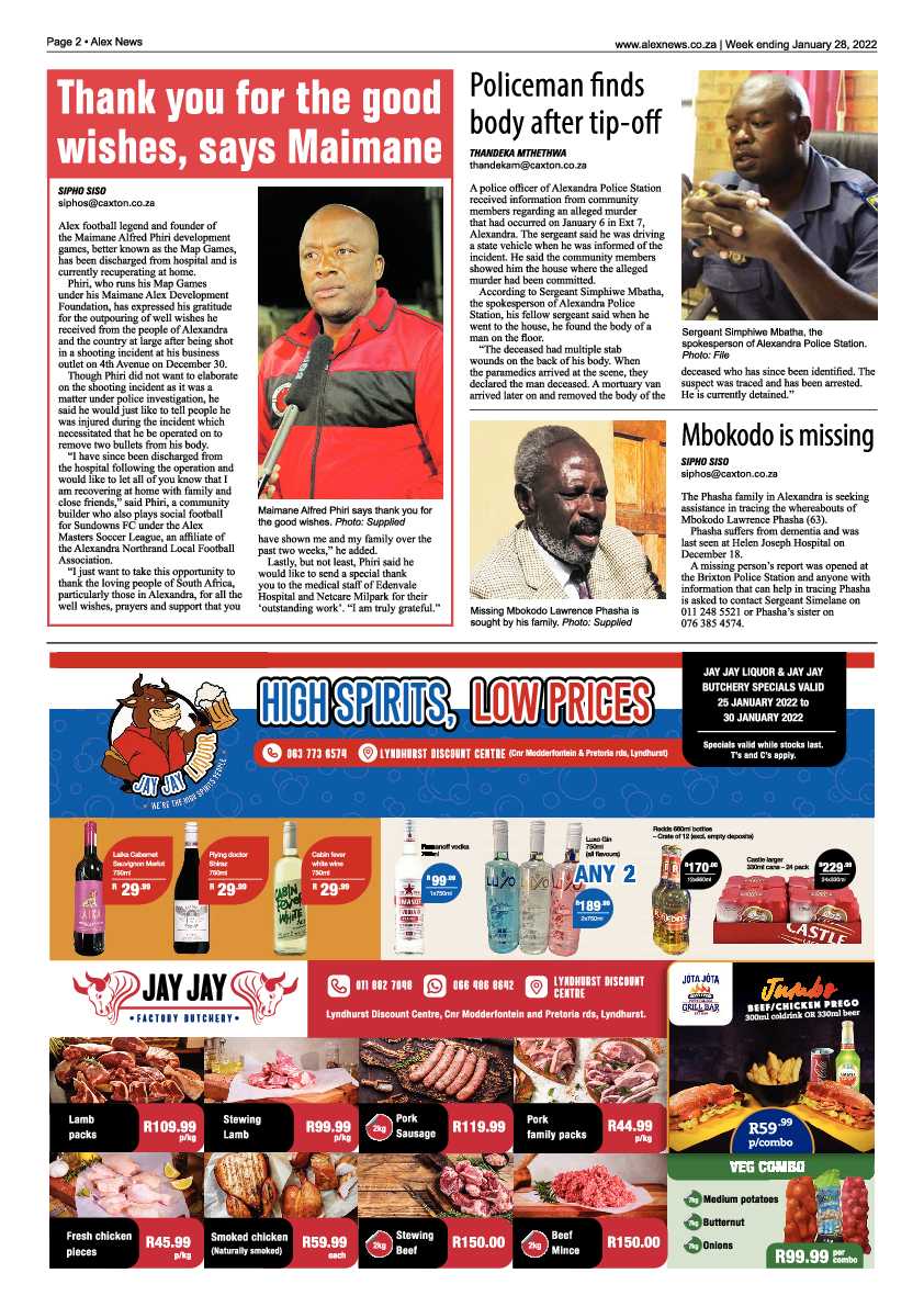 Alex News 28 January 2022 page 2