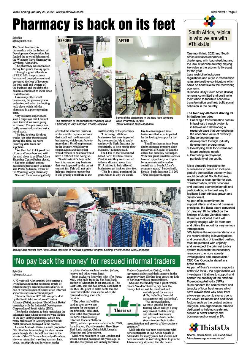 Alex News 28 January 2022 page 5