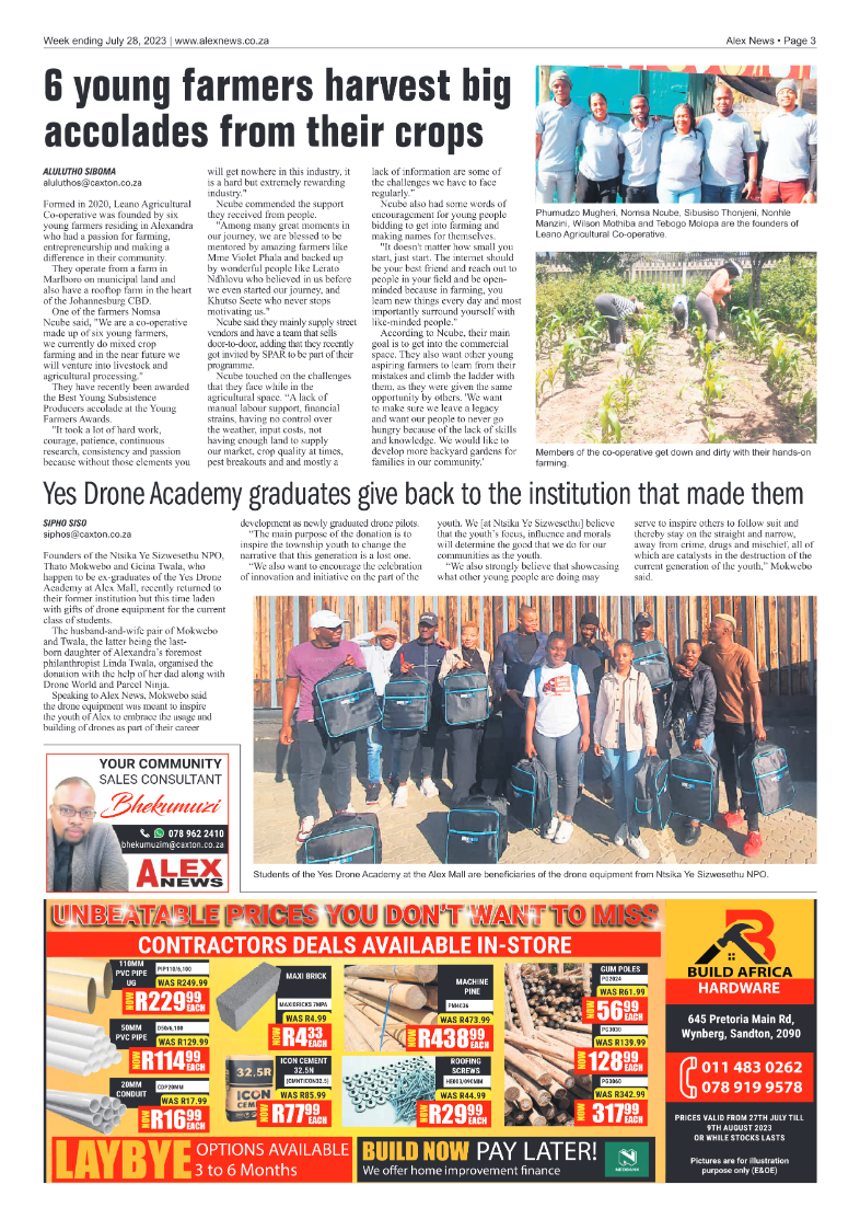 Alex News 28 July 2023 page 3