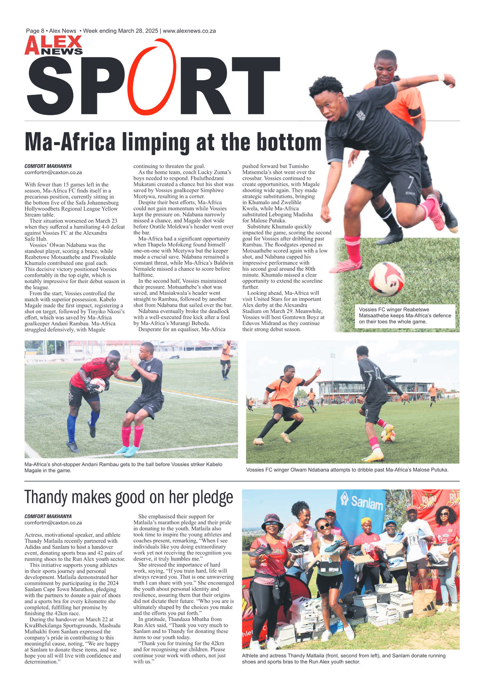 Alex News 28 March 2025 page 8