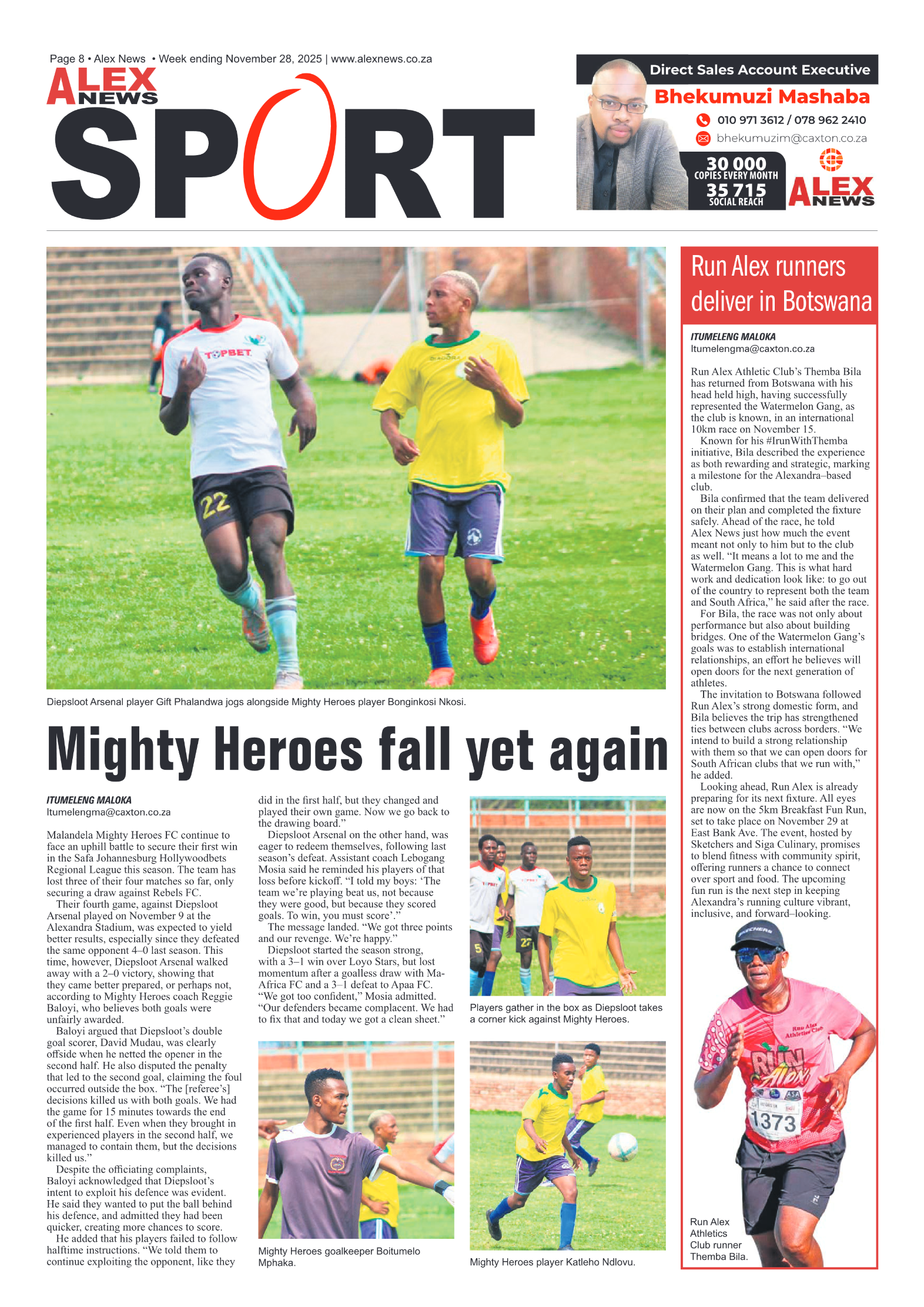 Alex News 28 November 2025 page 8