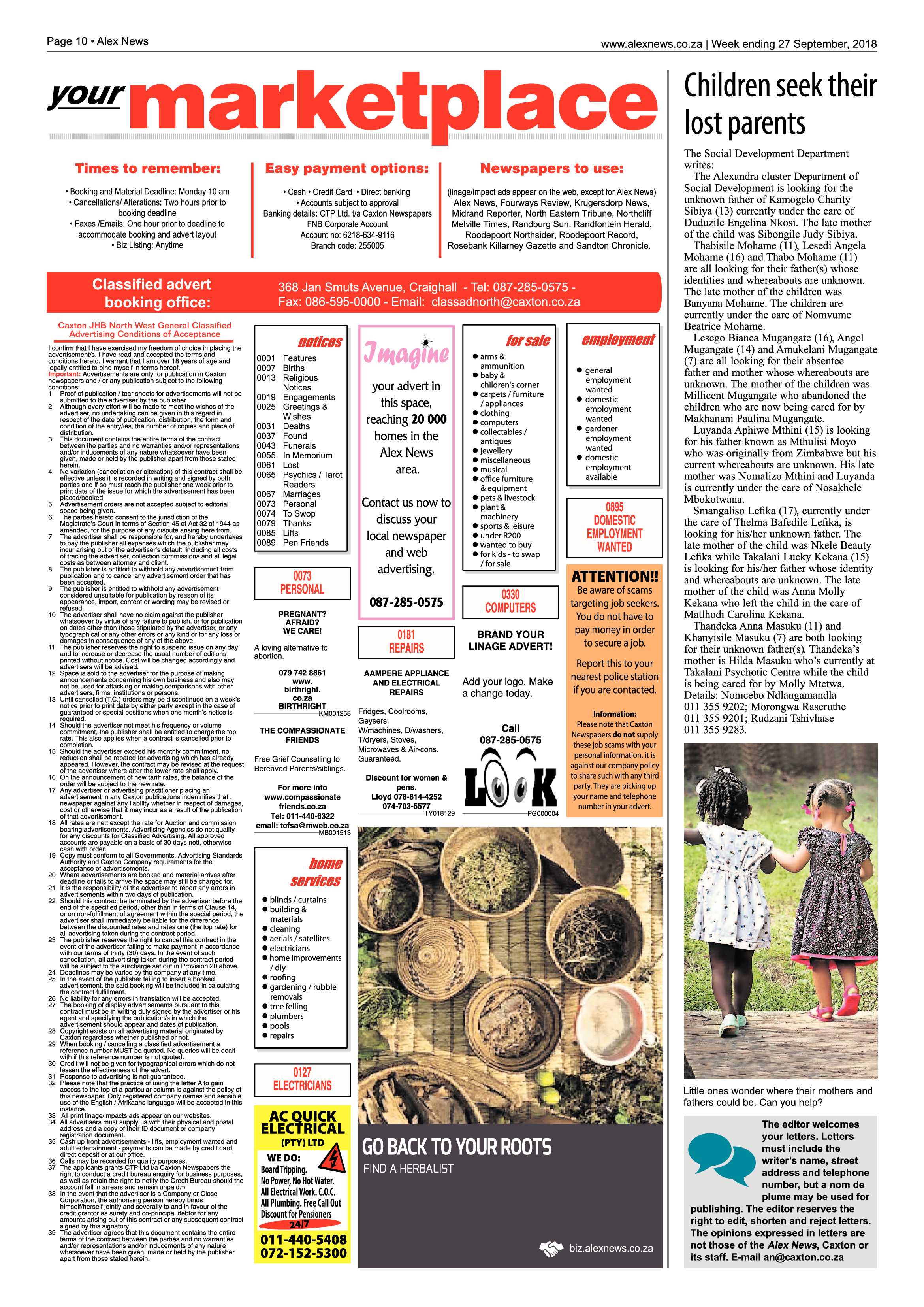 Alex News 28 September, 2018 page 10