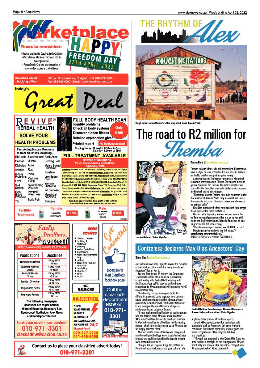 Alex News 29 April 2022 page 6