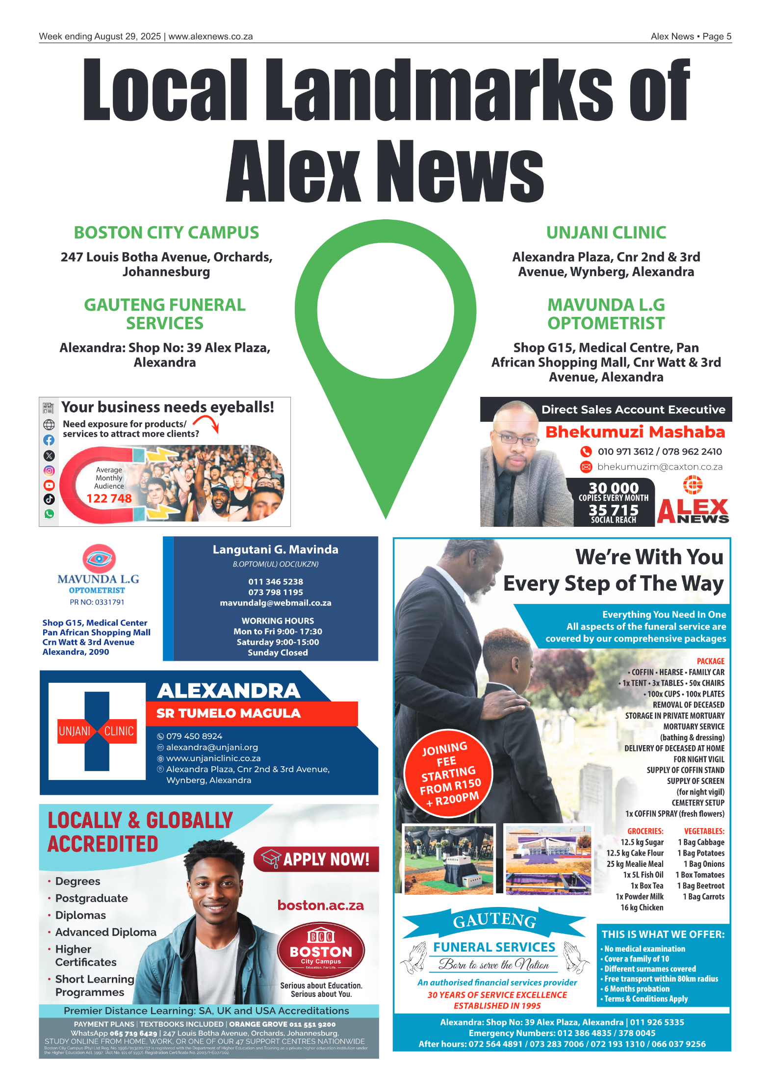 Alex News 29 August 2025 page 5