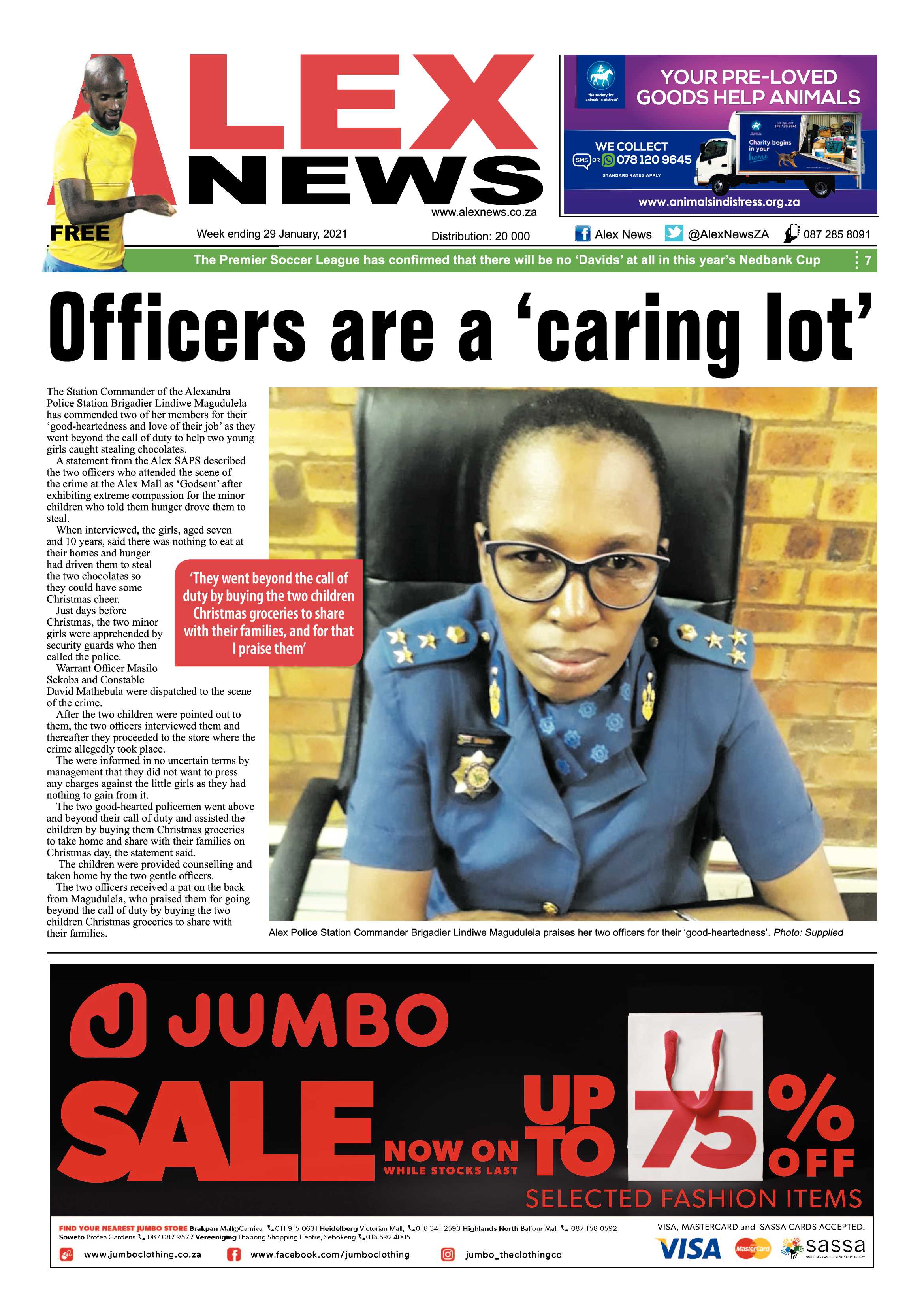 Alex News 29 January 2021 page 1