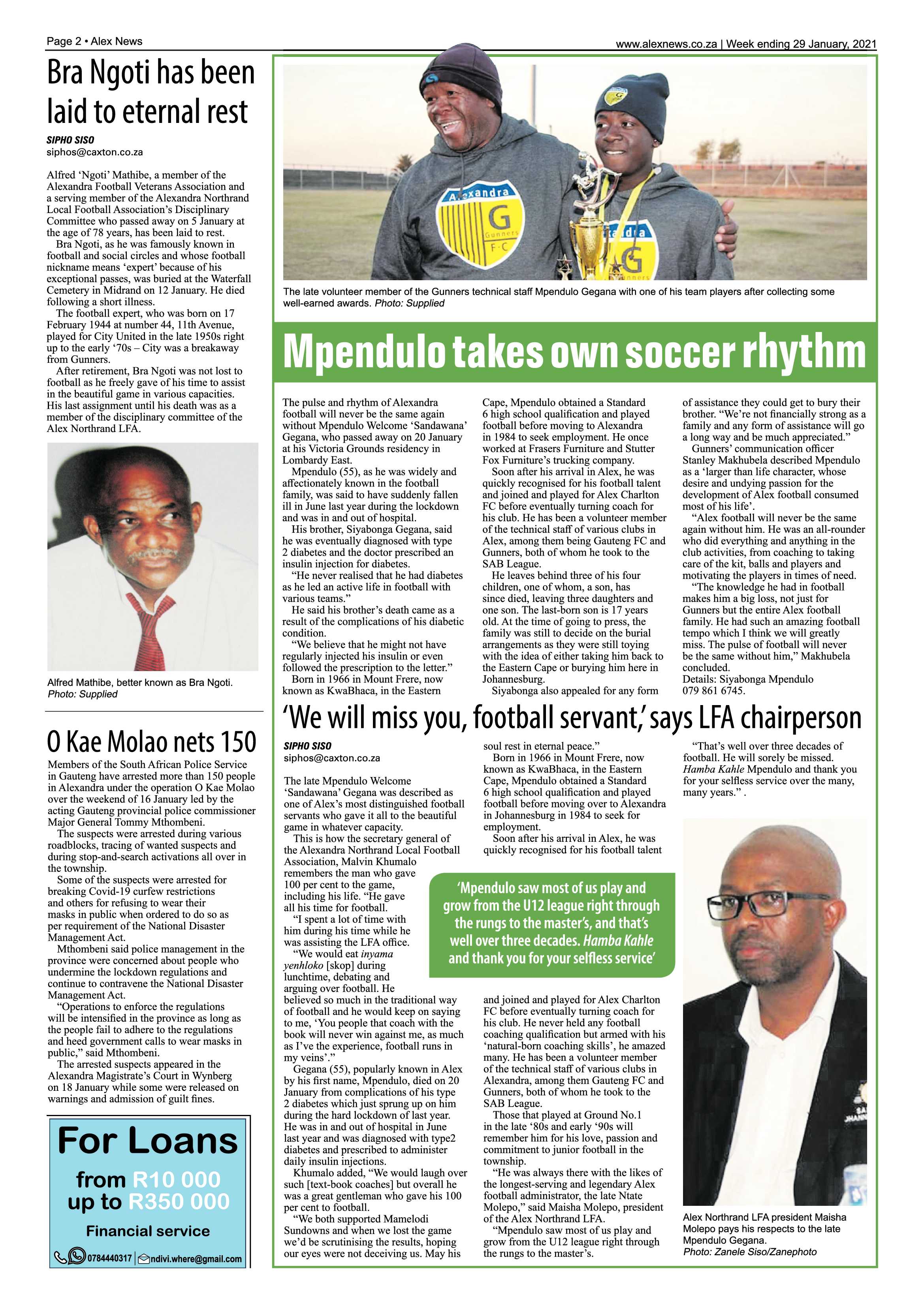 Alex News 29 January 2021 page 2