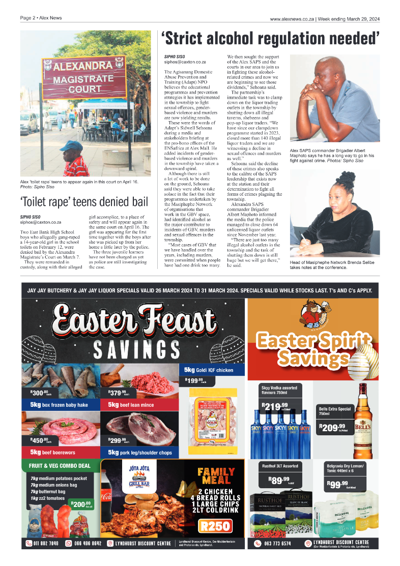 Alex News 29 March 2024 page 2