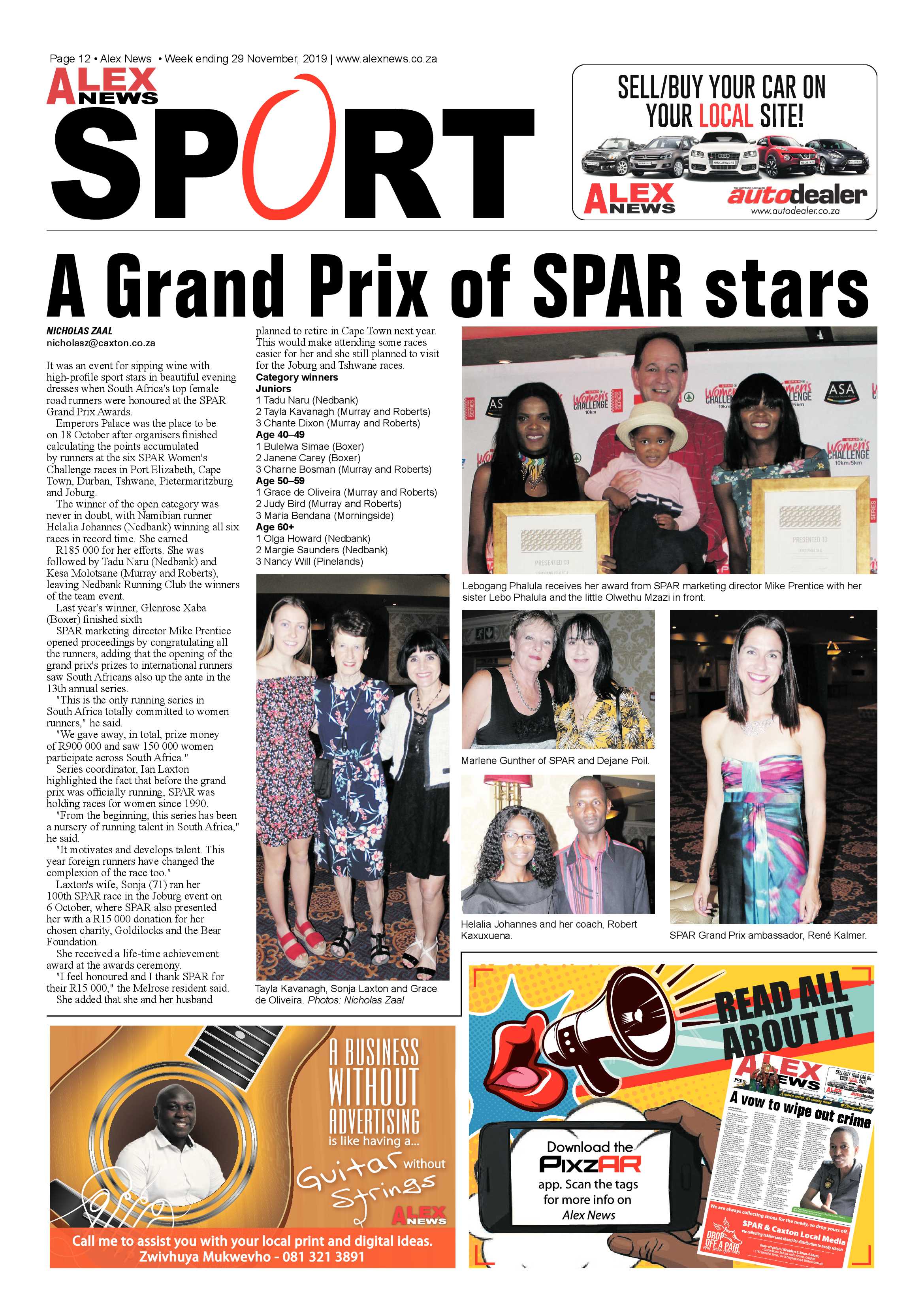 Alex News 29 November 2019 page 12