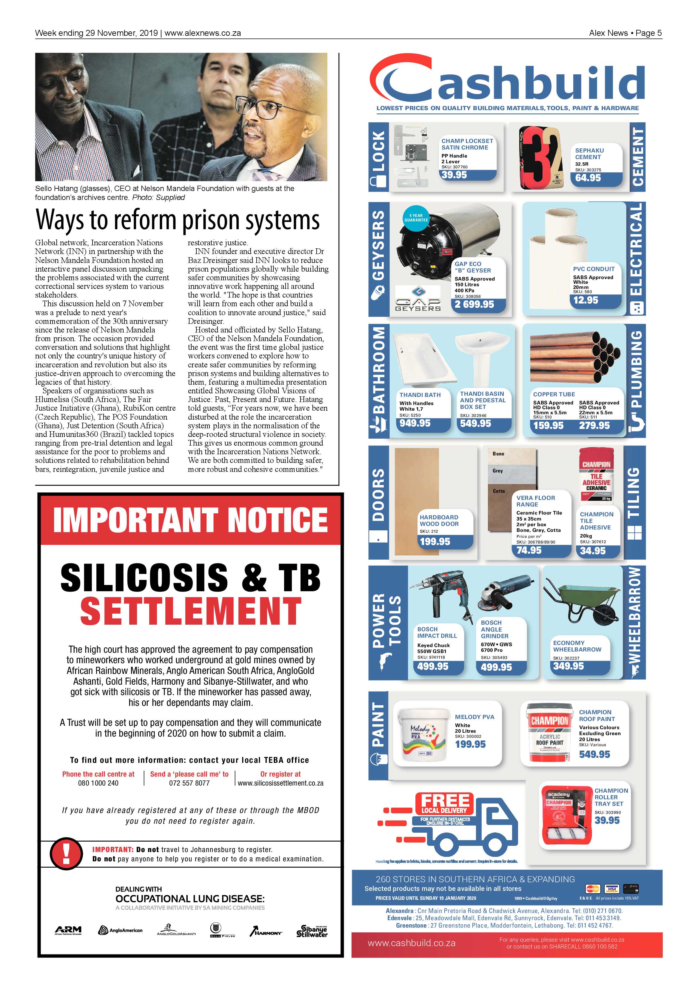 Alex News 29 November 2019 page 5