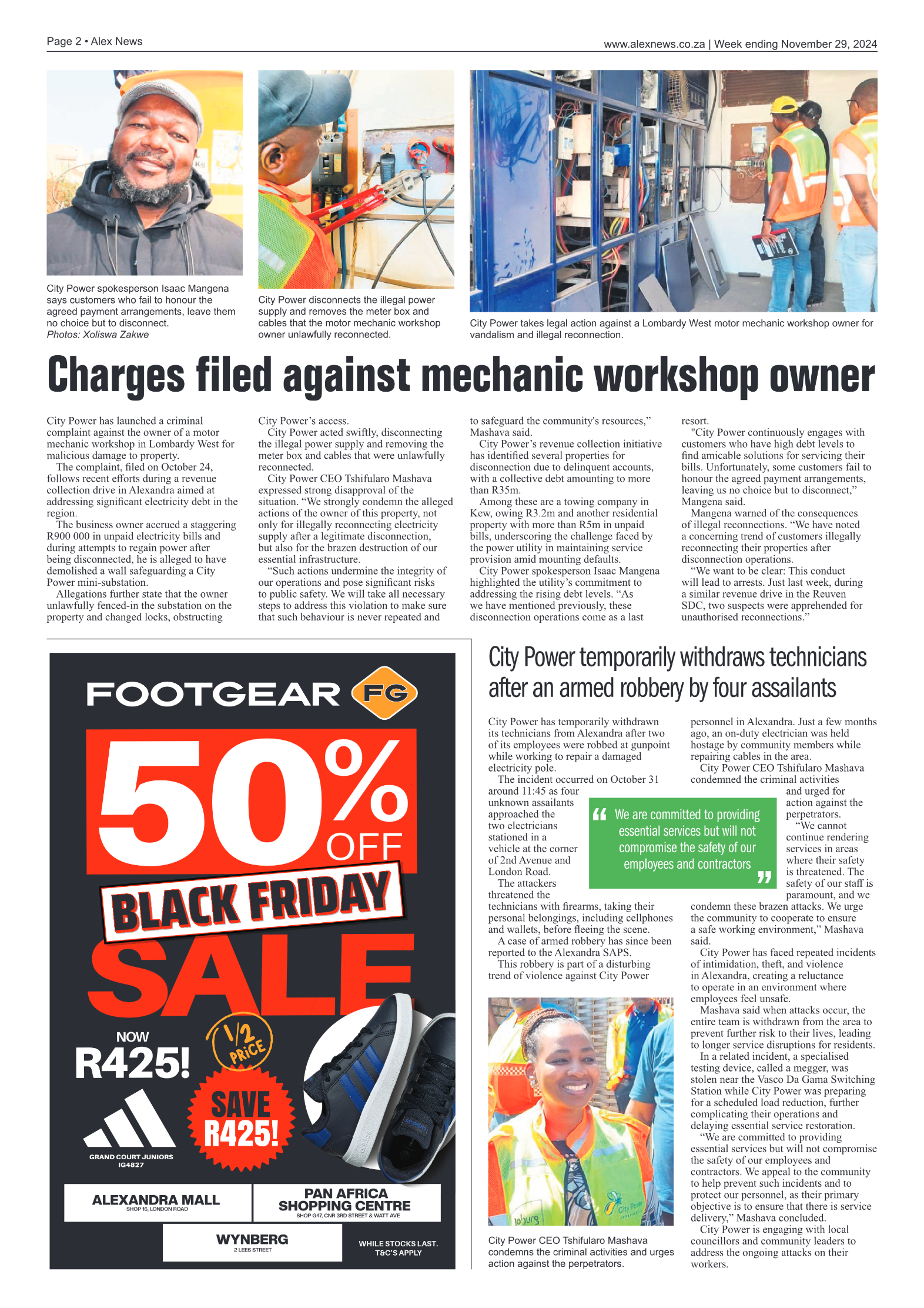 Alex News 29 November 2024 page 2