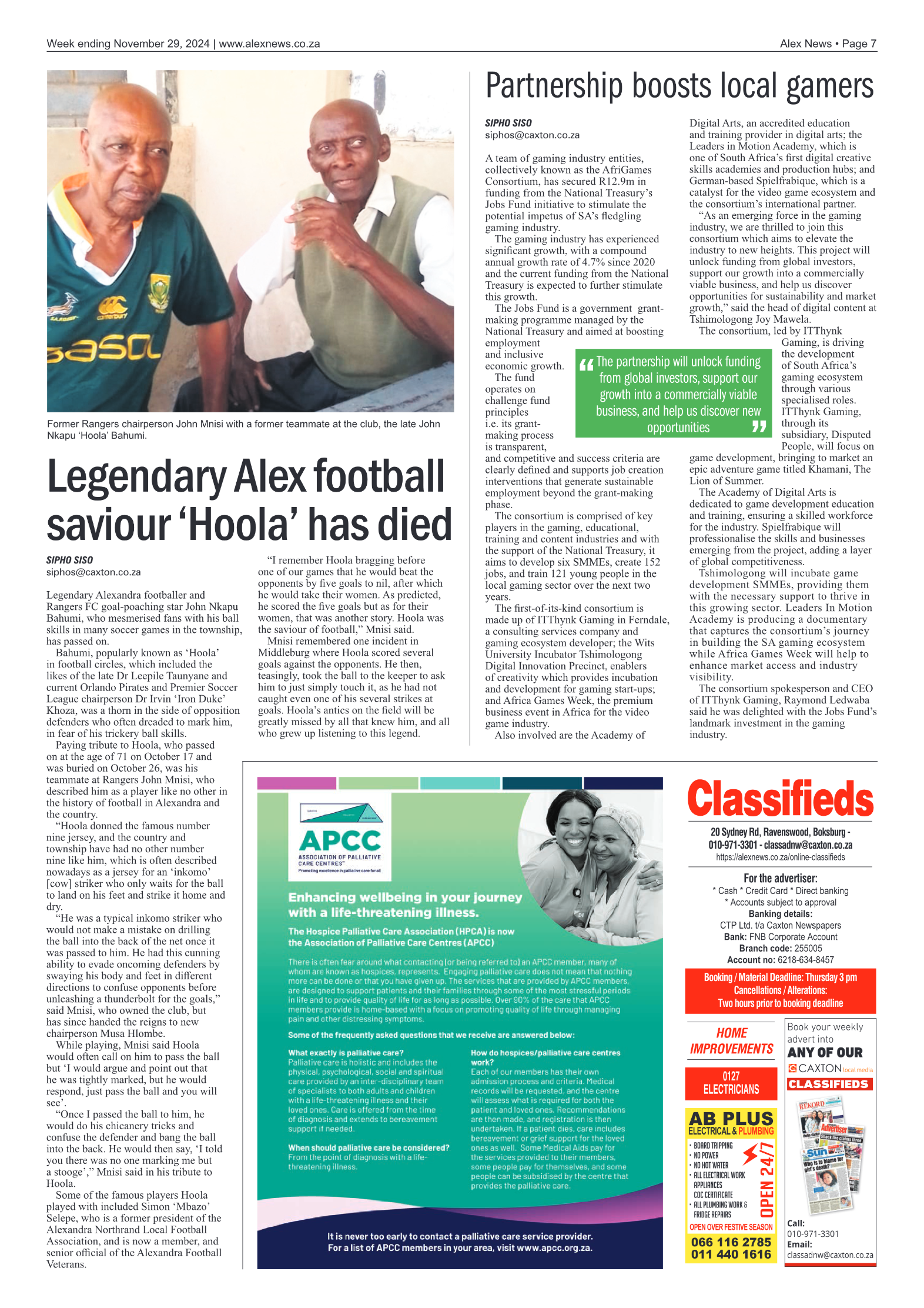 Alex News 29 November 2024 page 7
