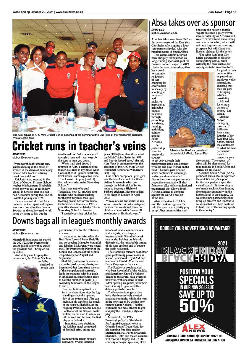 Alex News  29 October 2021 page 15