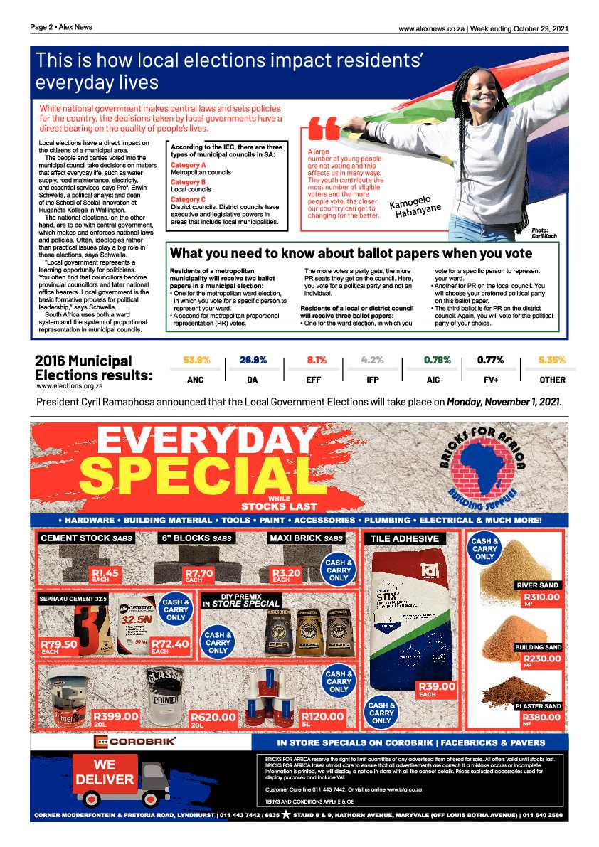 Alex News  29 October 2021 page 2