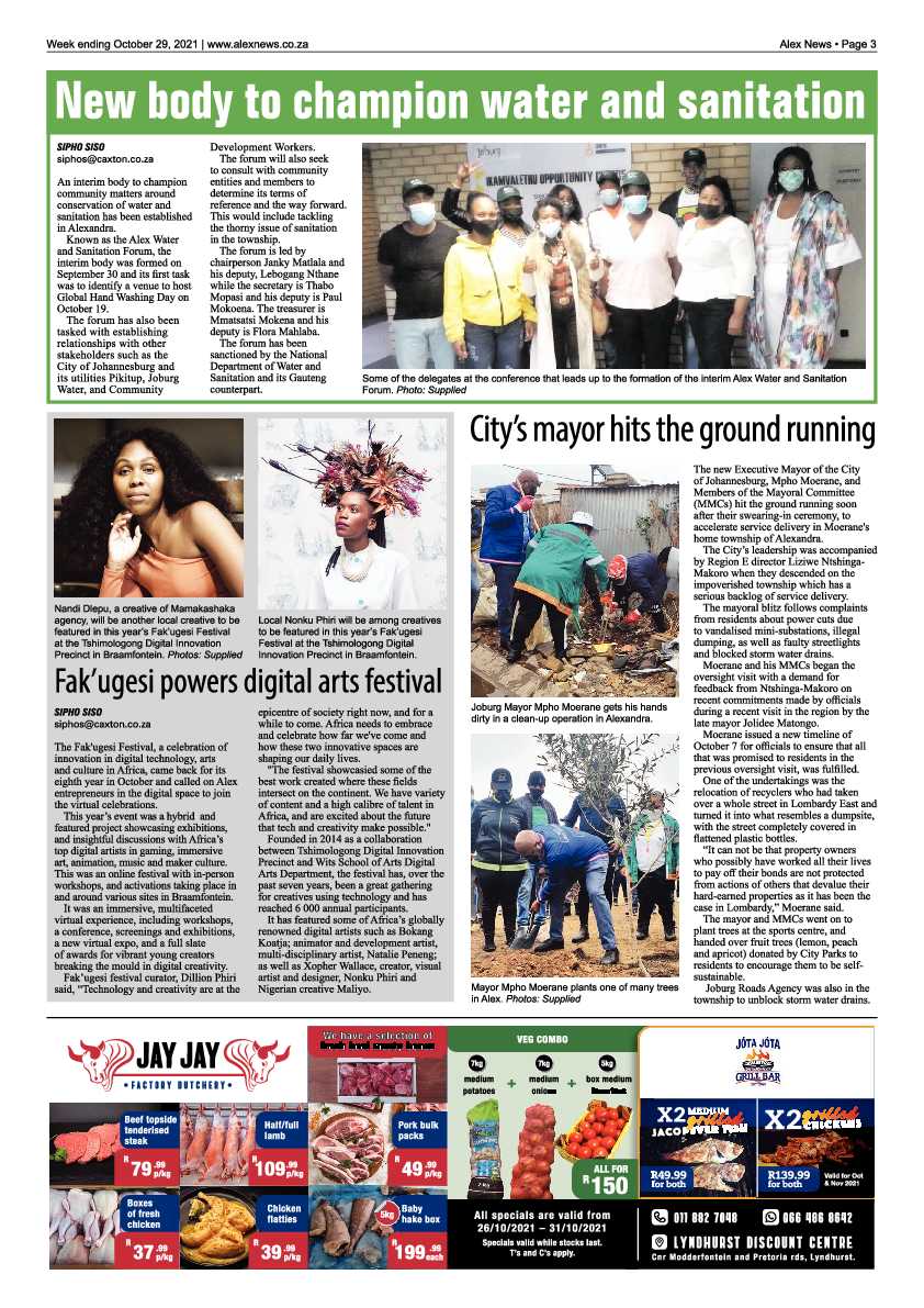 Alex News  29 October 2021 page 3