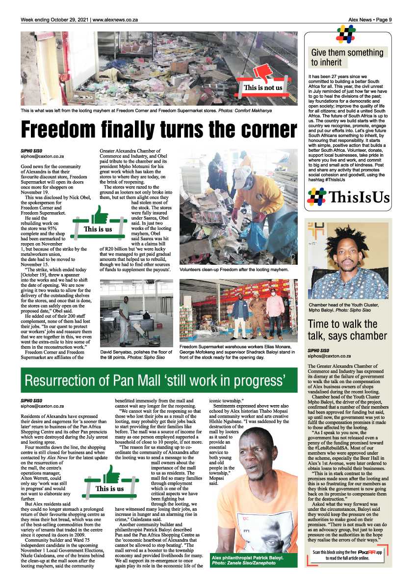 Alex News  29 October 2021 page 9