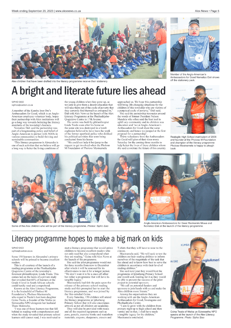 Alex News 29 September 2023 page 5