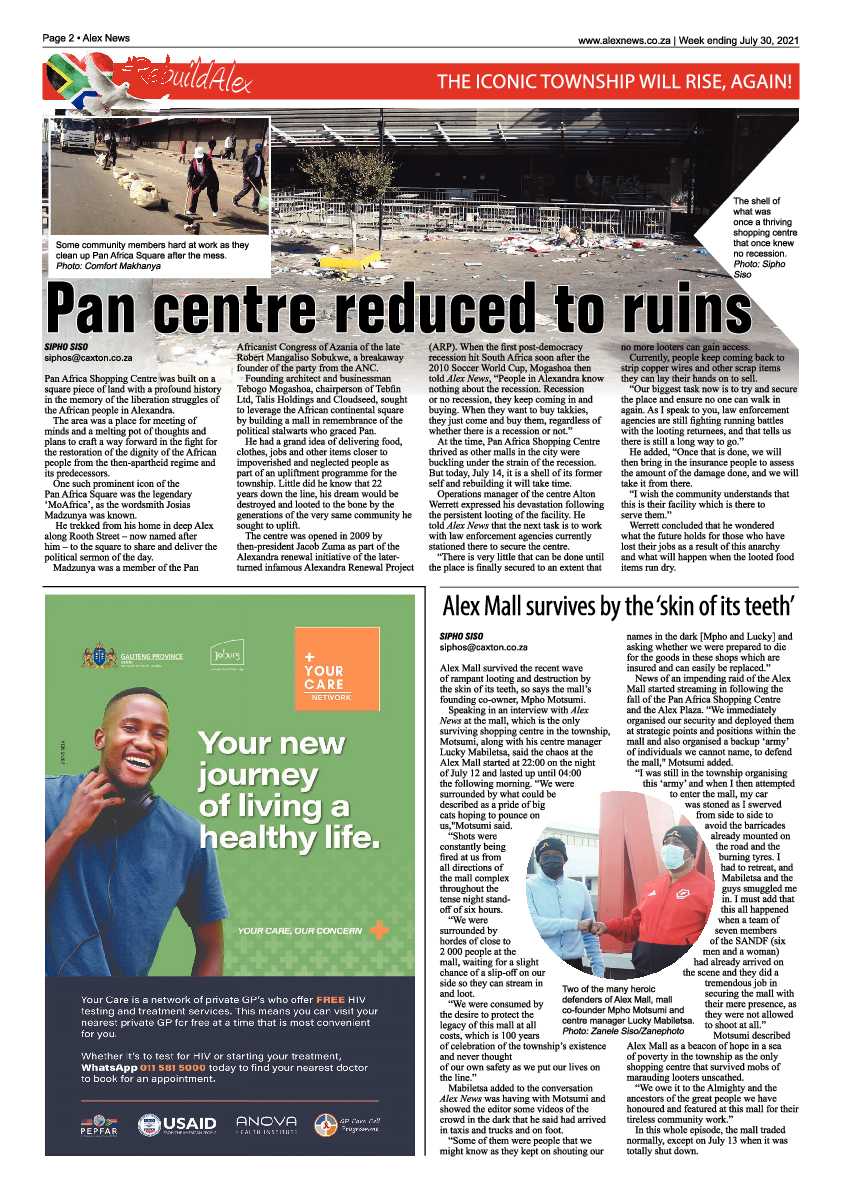 Alex News 30 July 2021 page 2
