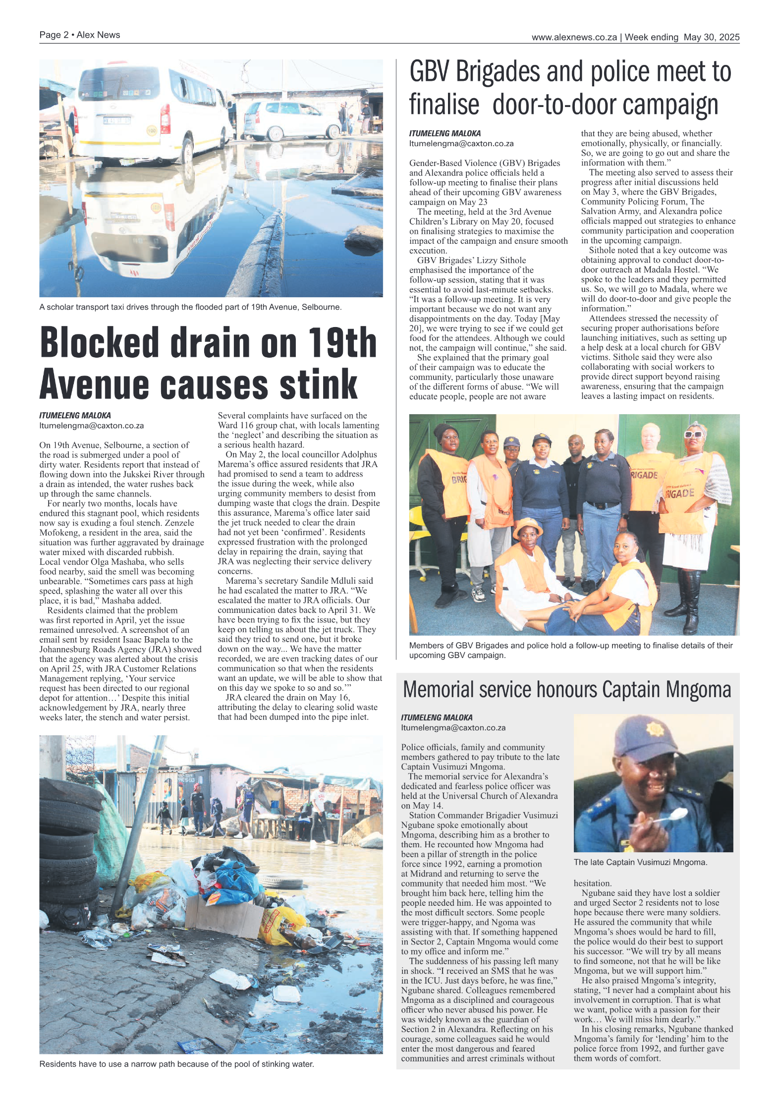Alex News 30 May 2025 page 2