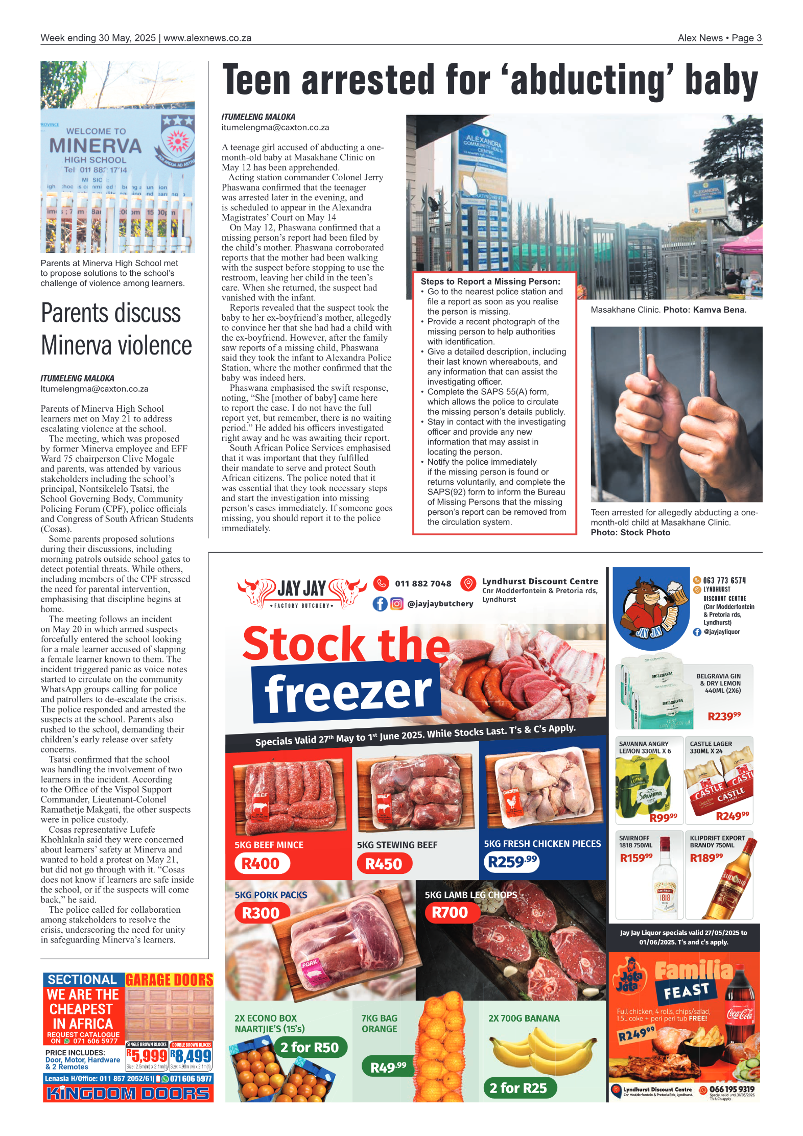 Alex News 30 May 2025 page 3