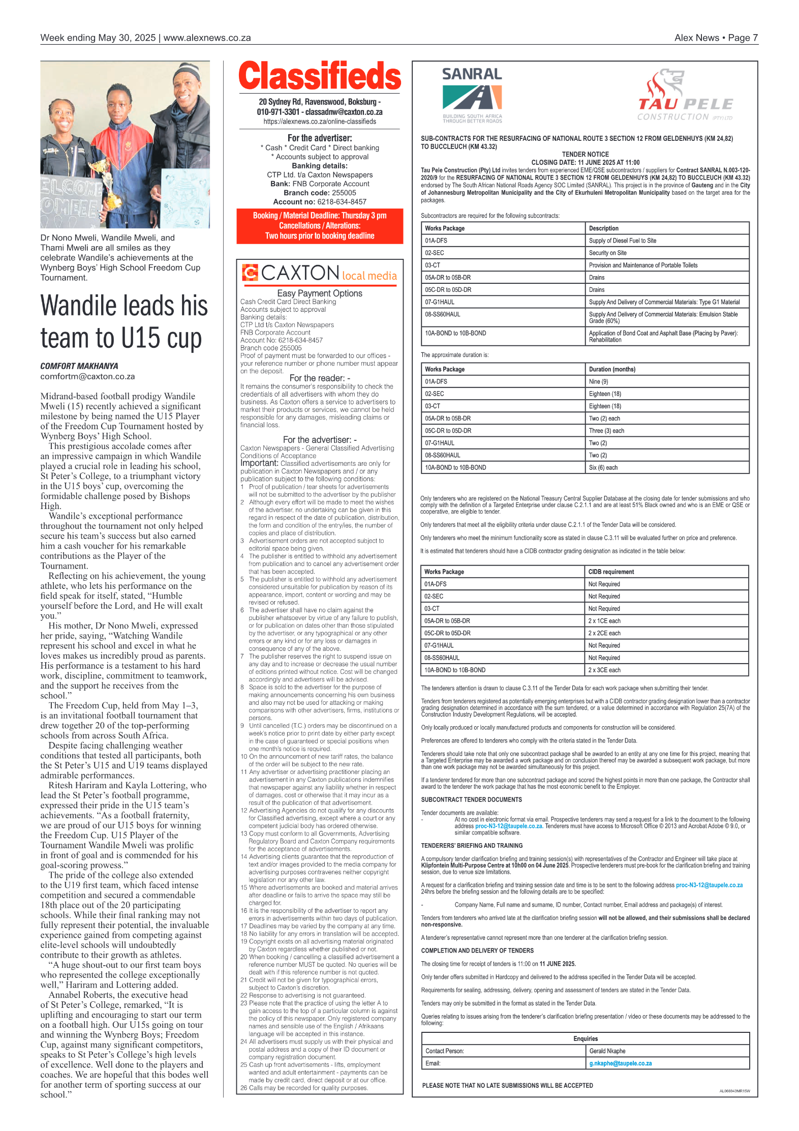 Alex News 30 May 2025 page 7