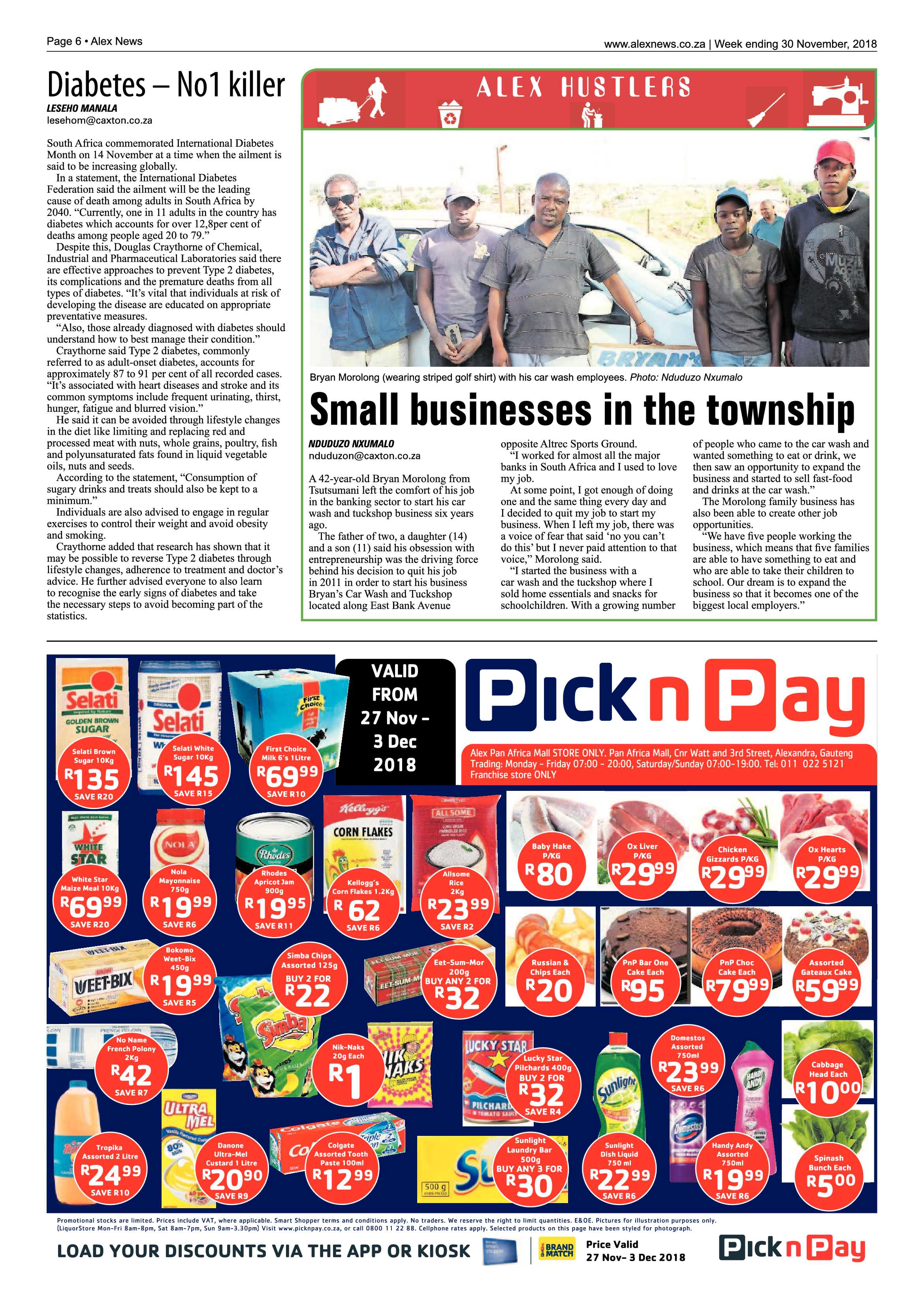 Alex News 30 November, 2018 page 6