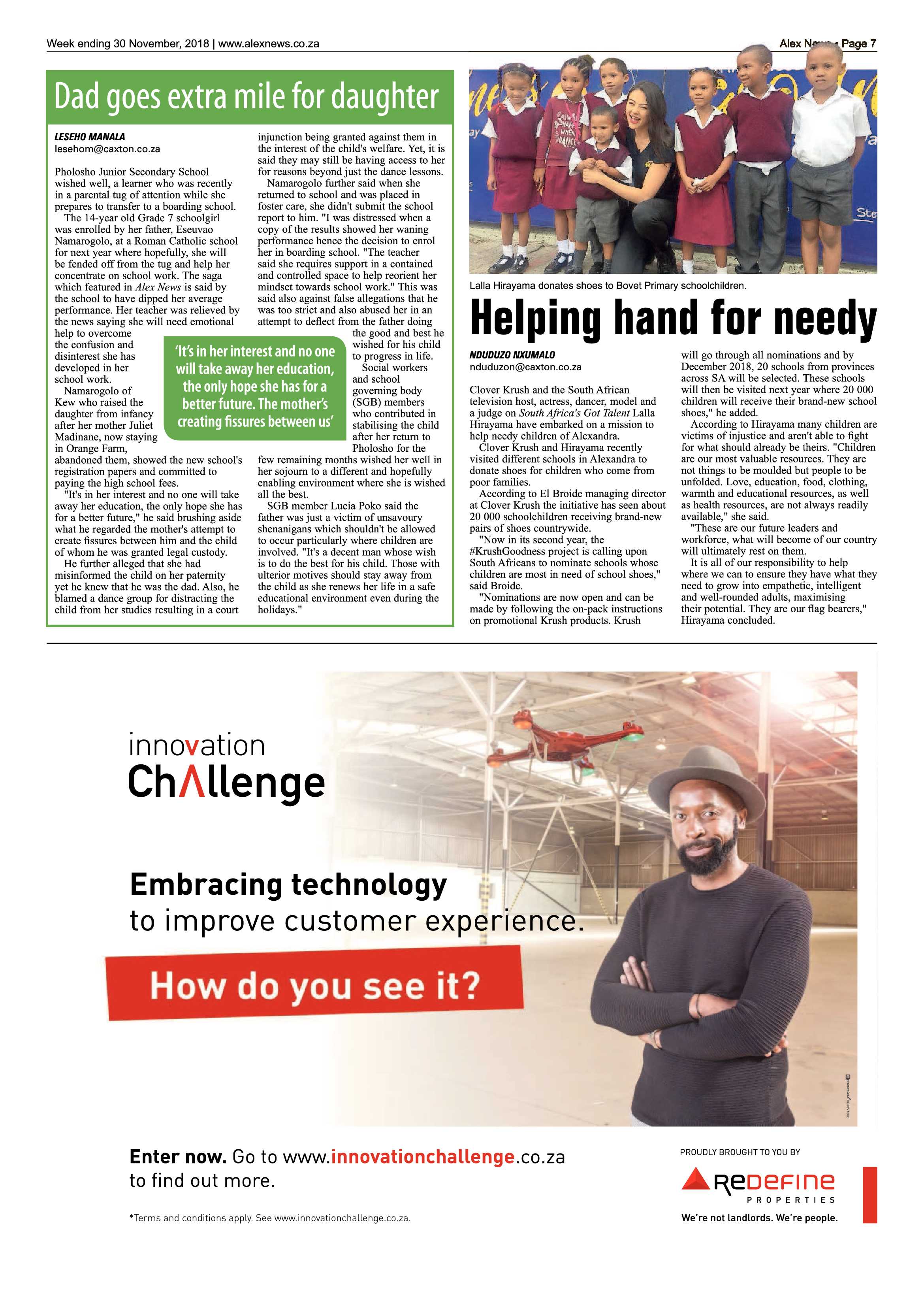 Alex News 30 November, 2018 page 7