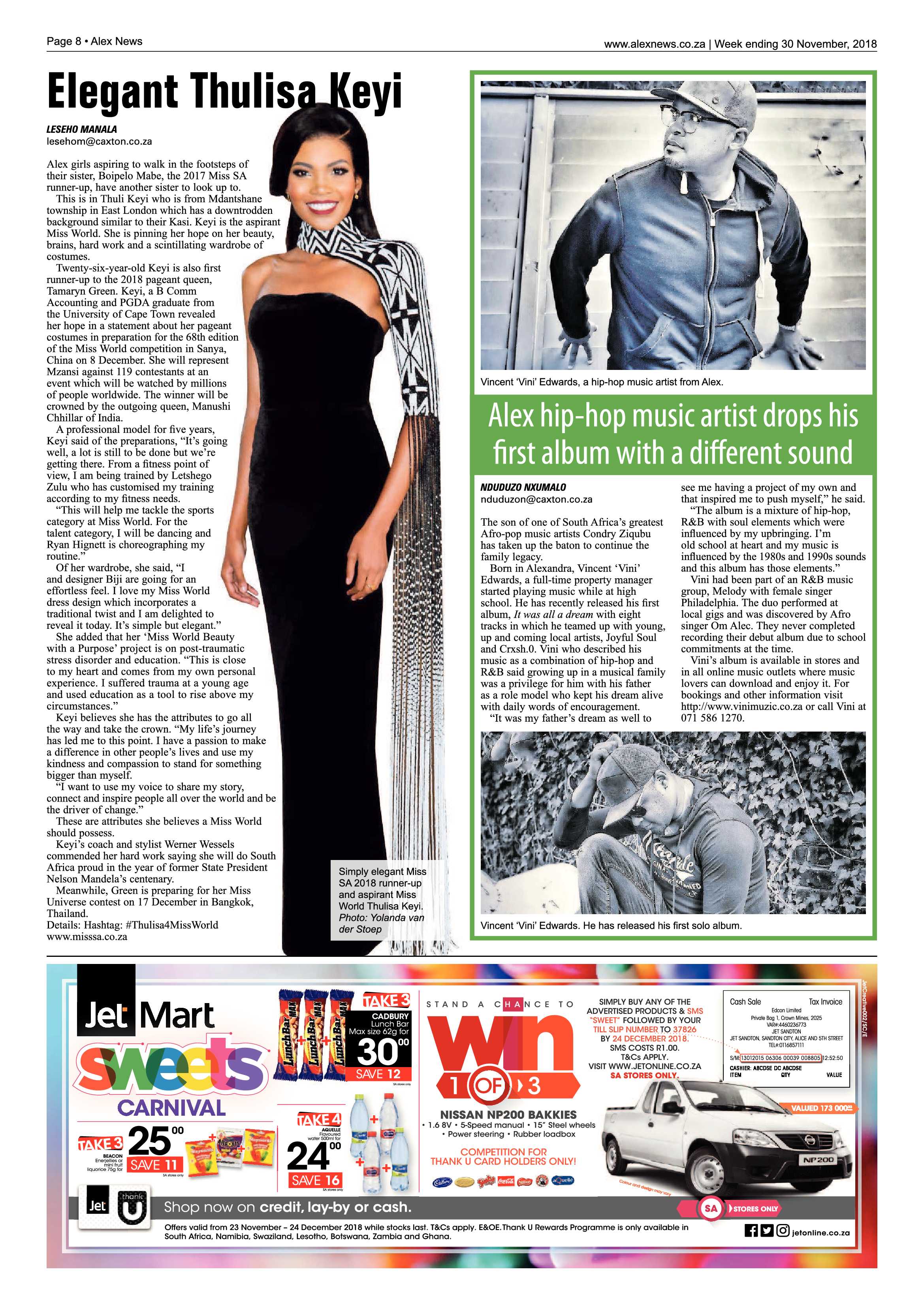 Alex News 30 November, 2018 page 8