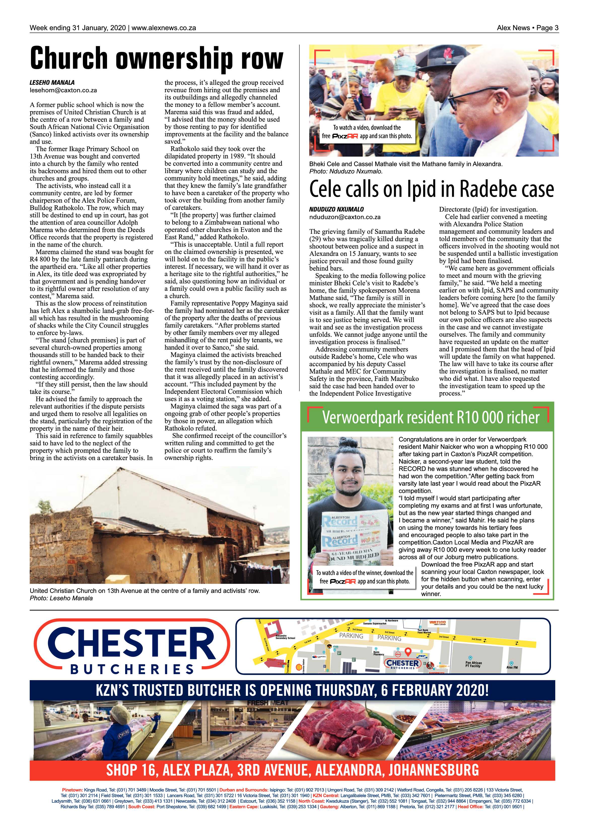 Alex News 31 January 2020 page 3
