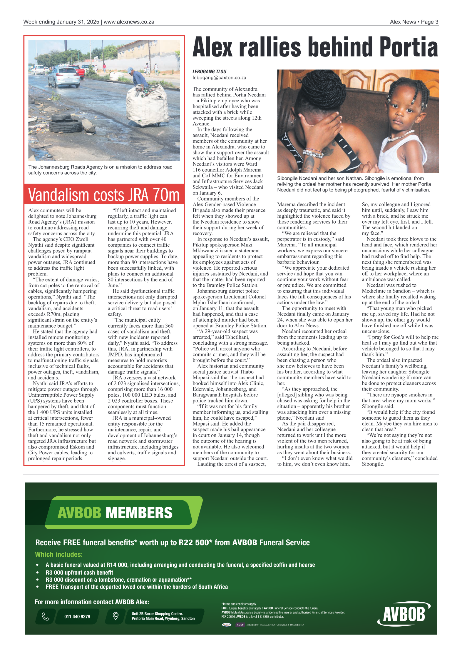 Alex News 31 January 2025 page 3