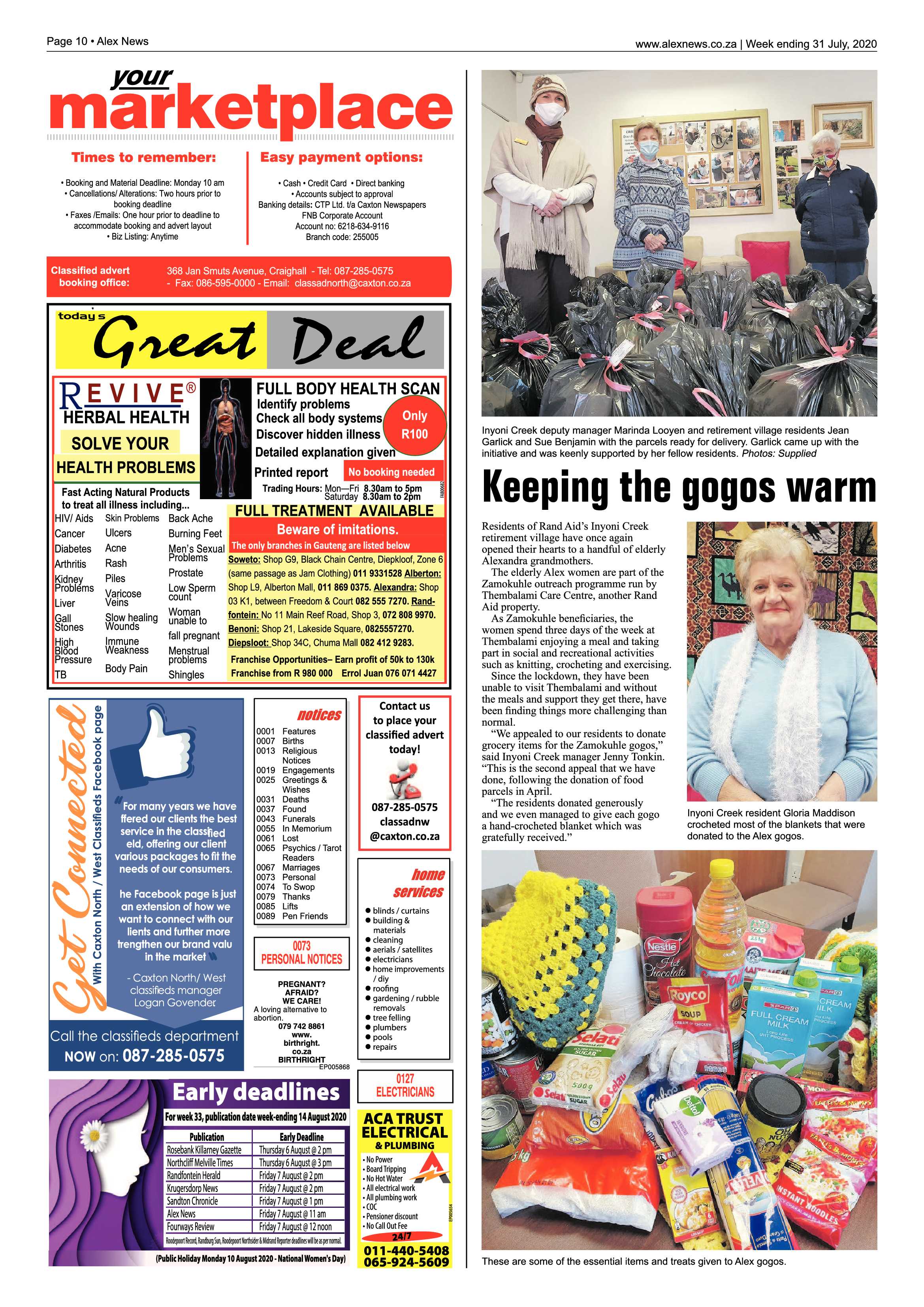 Alex News 31 July 2020 page 10