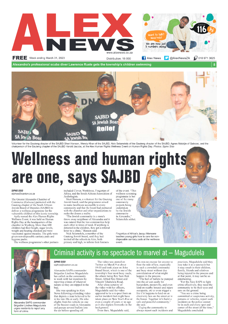 Alex News 31 March 2023 page 1
