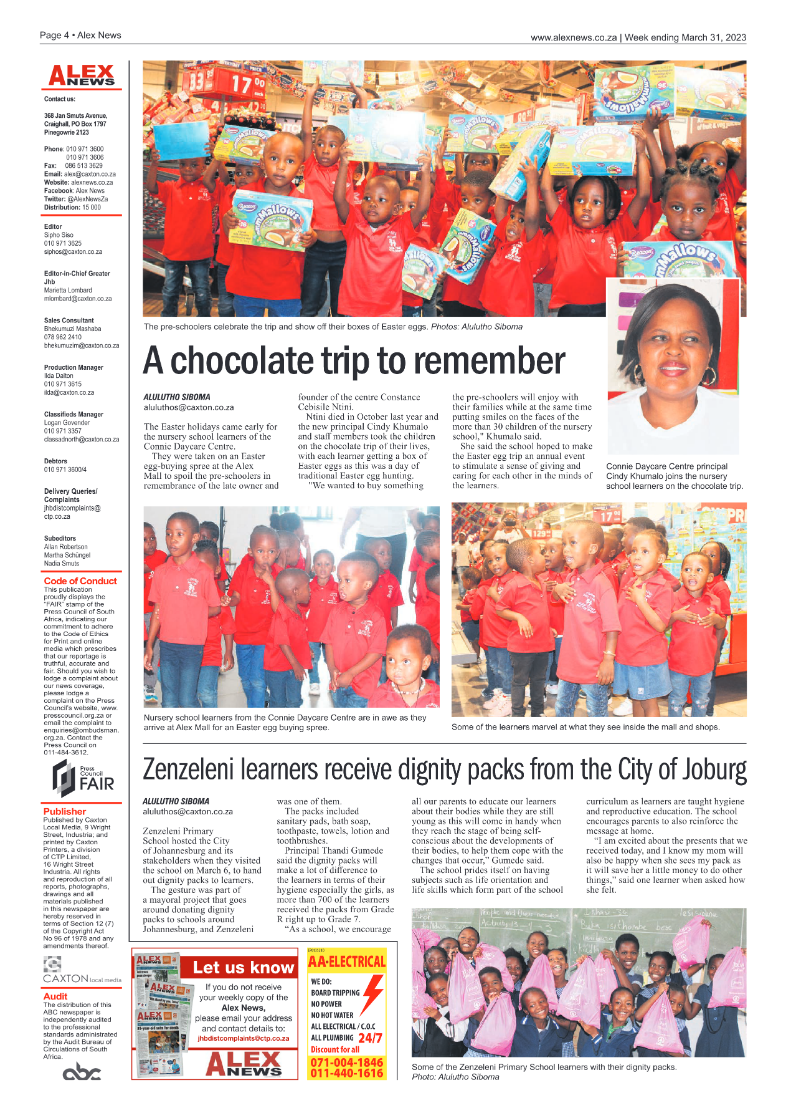 Alex News 31 March 2023 page 4