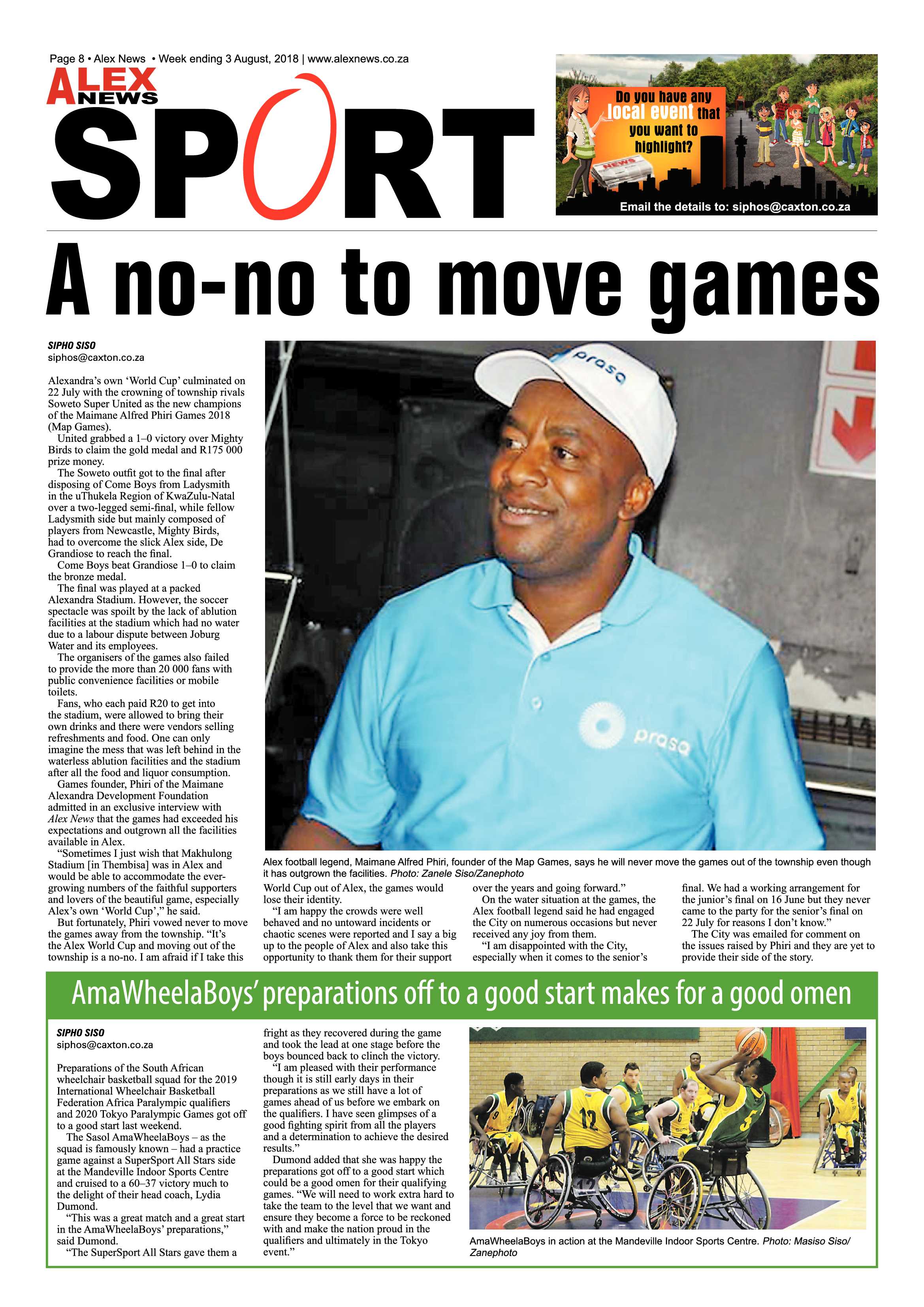Alex News 3 August, 2018 page 8