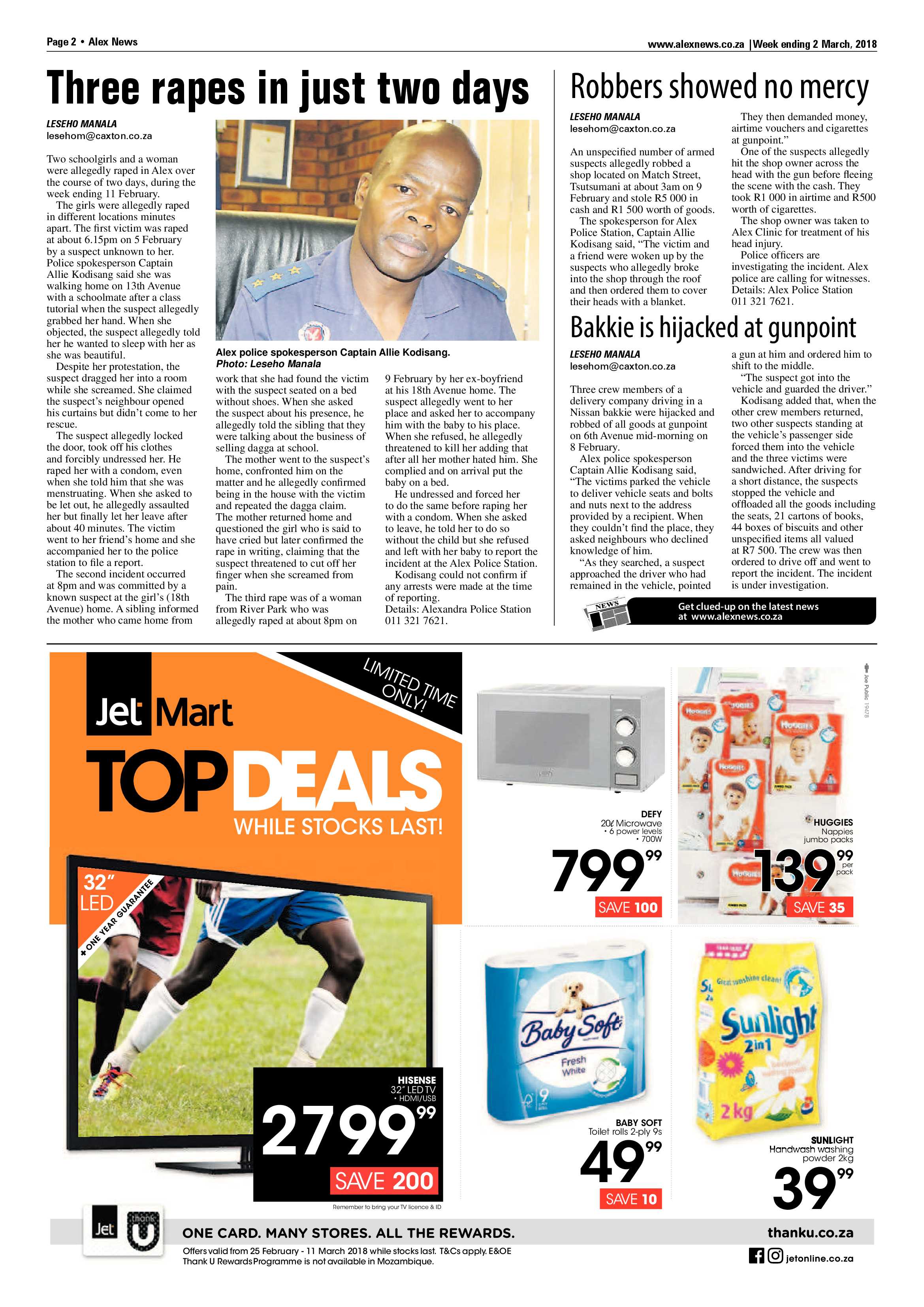 Alex News 3 March 2018 page 2