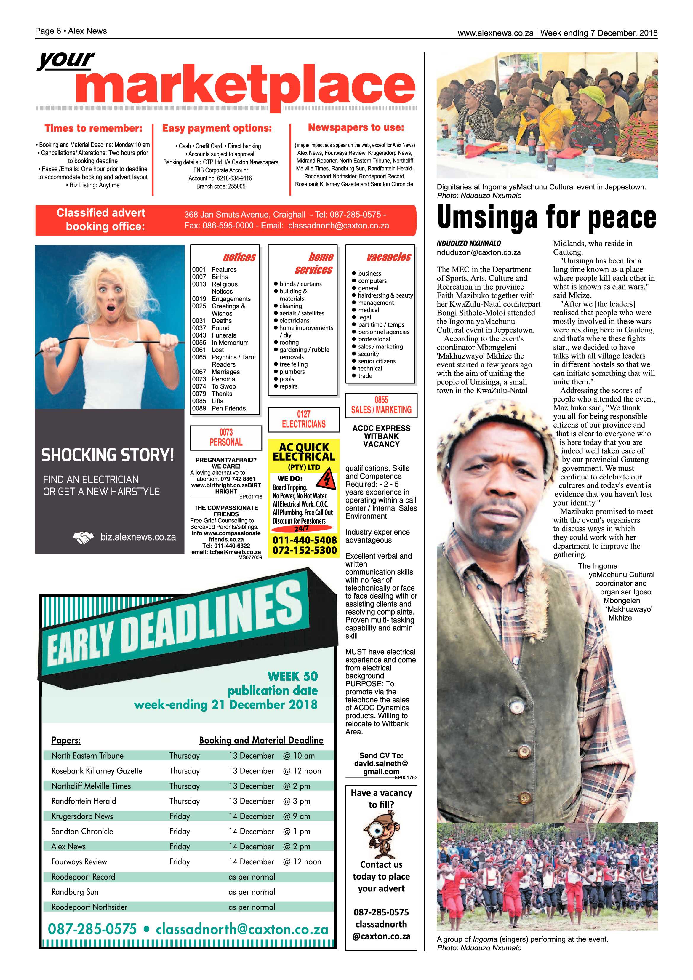Alex News 7 December, 2018 page 6