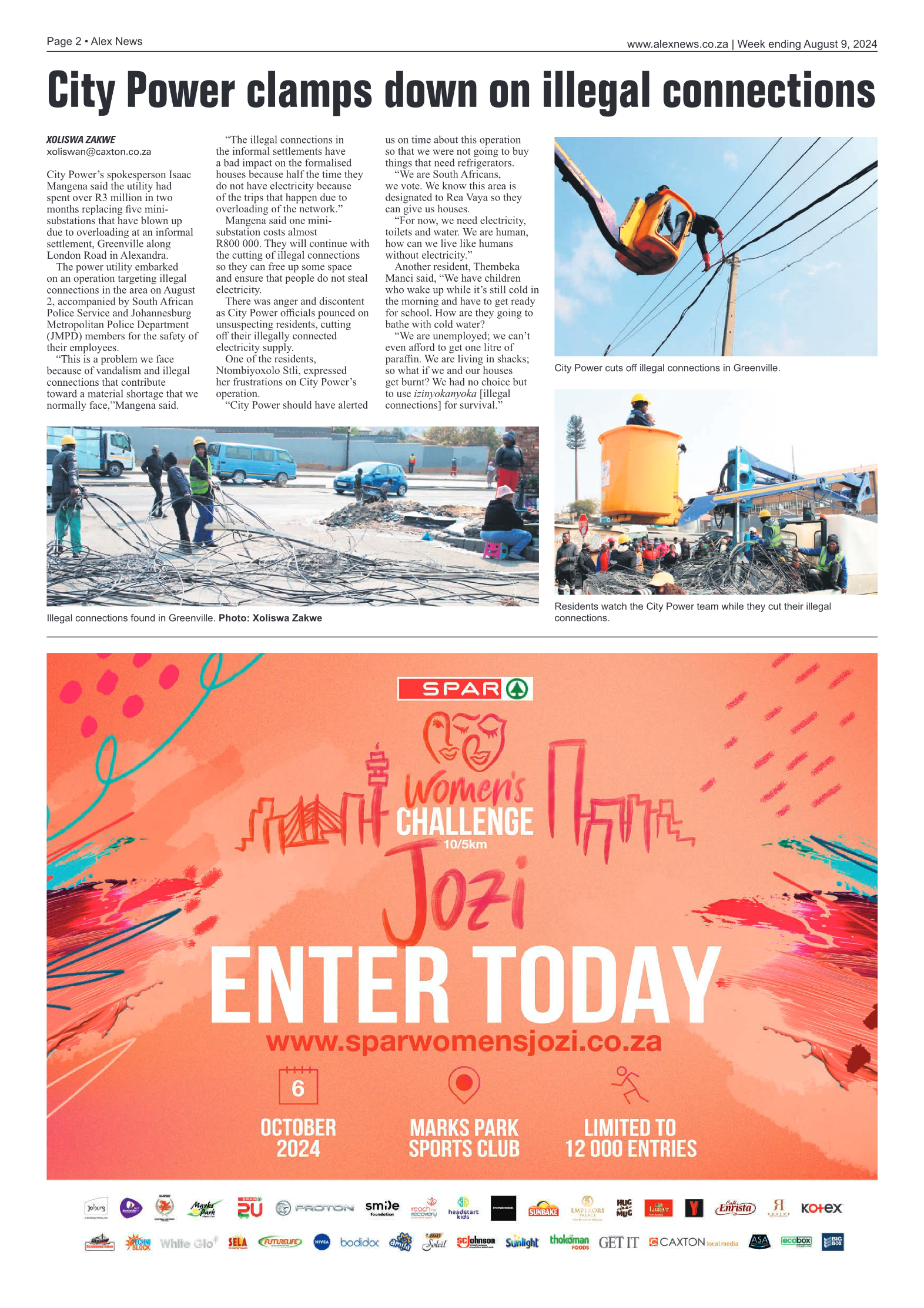 Alex News 9 August 2024 page 2