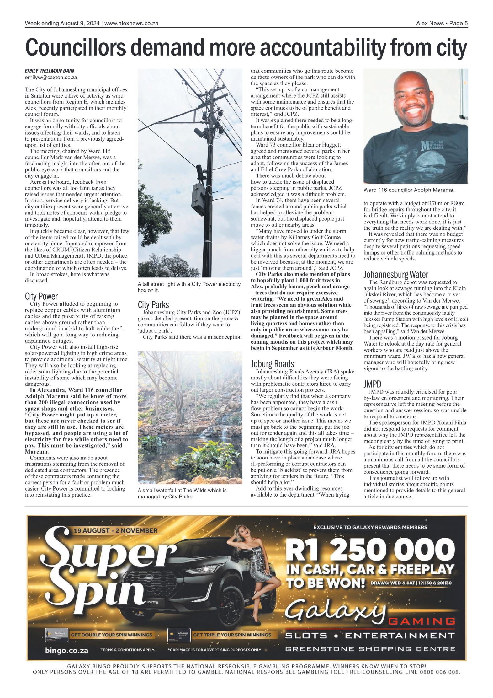 Alex News 9 August 2024 page 5