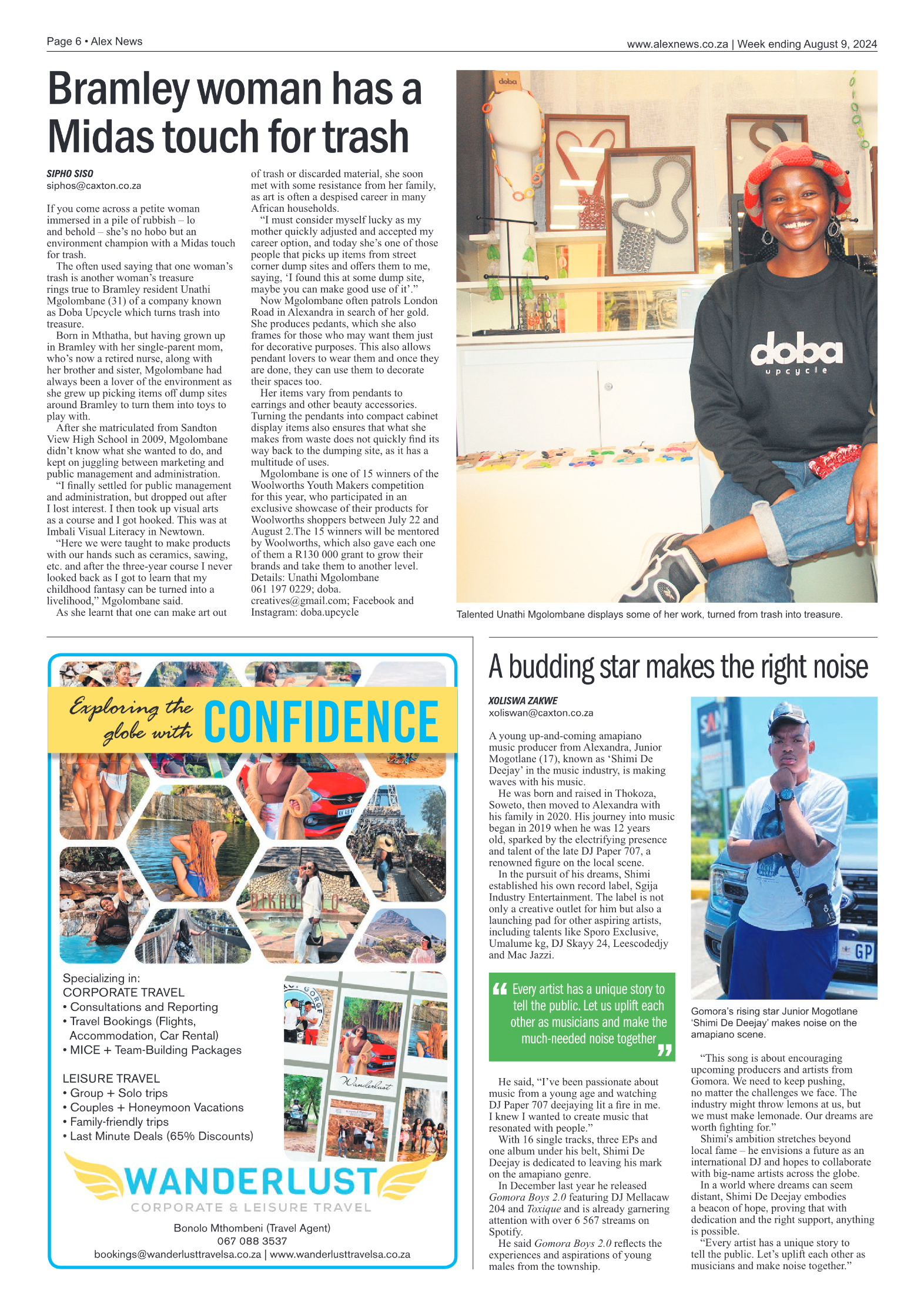 Alex News 9 August 2024 page 6