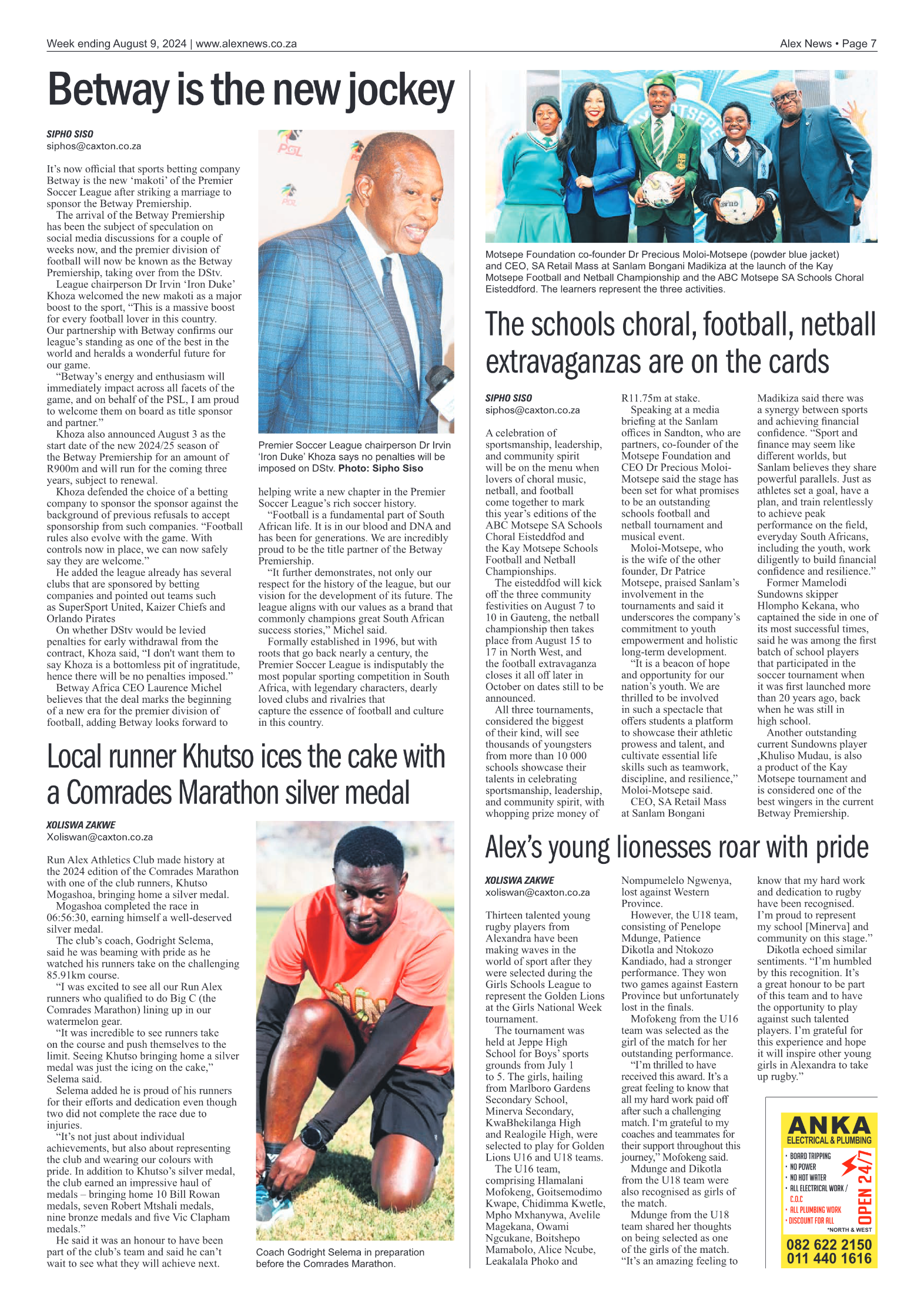 Alex News 9 August 2024 page 7