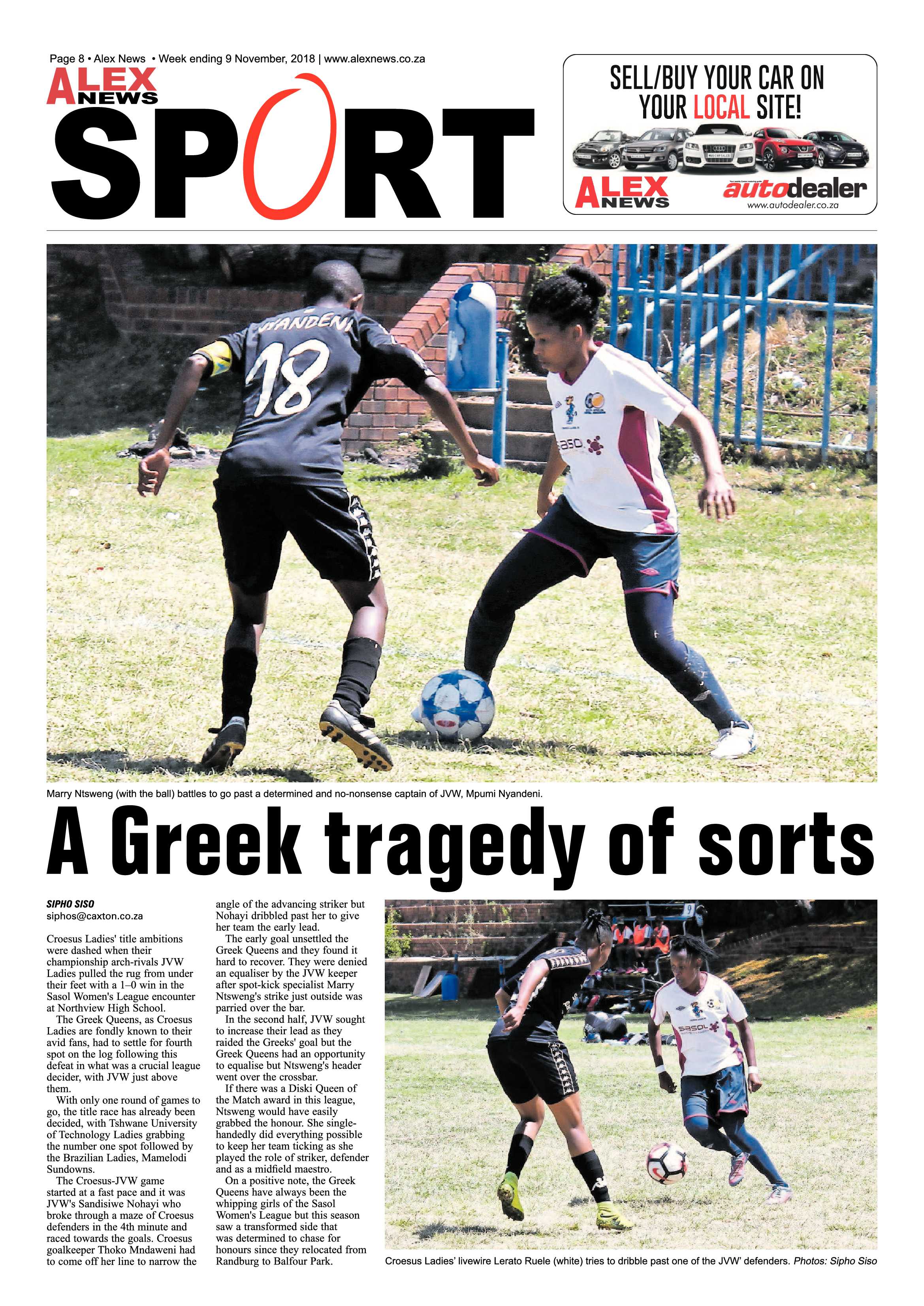 Alex News 9 November, 2018 page 8