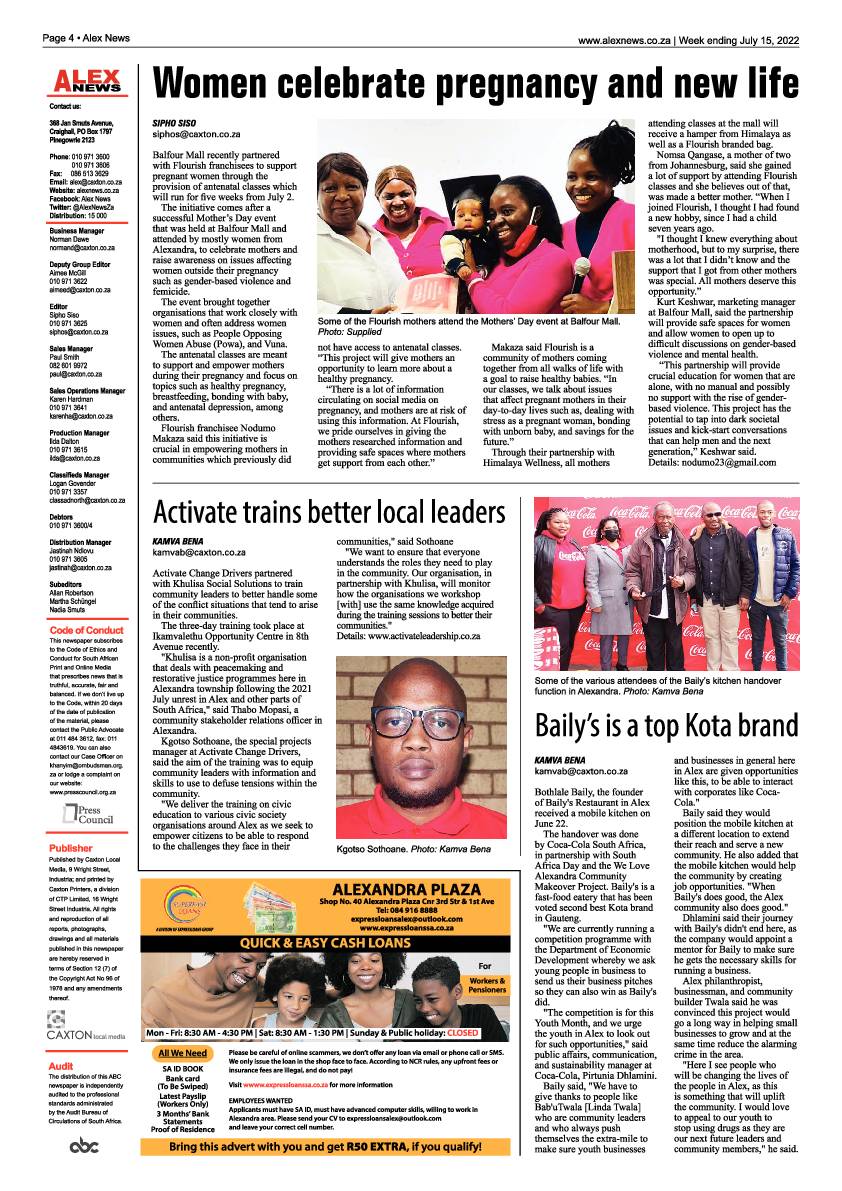 Alex News July 15 2022 page 4